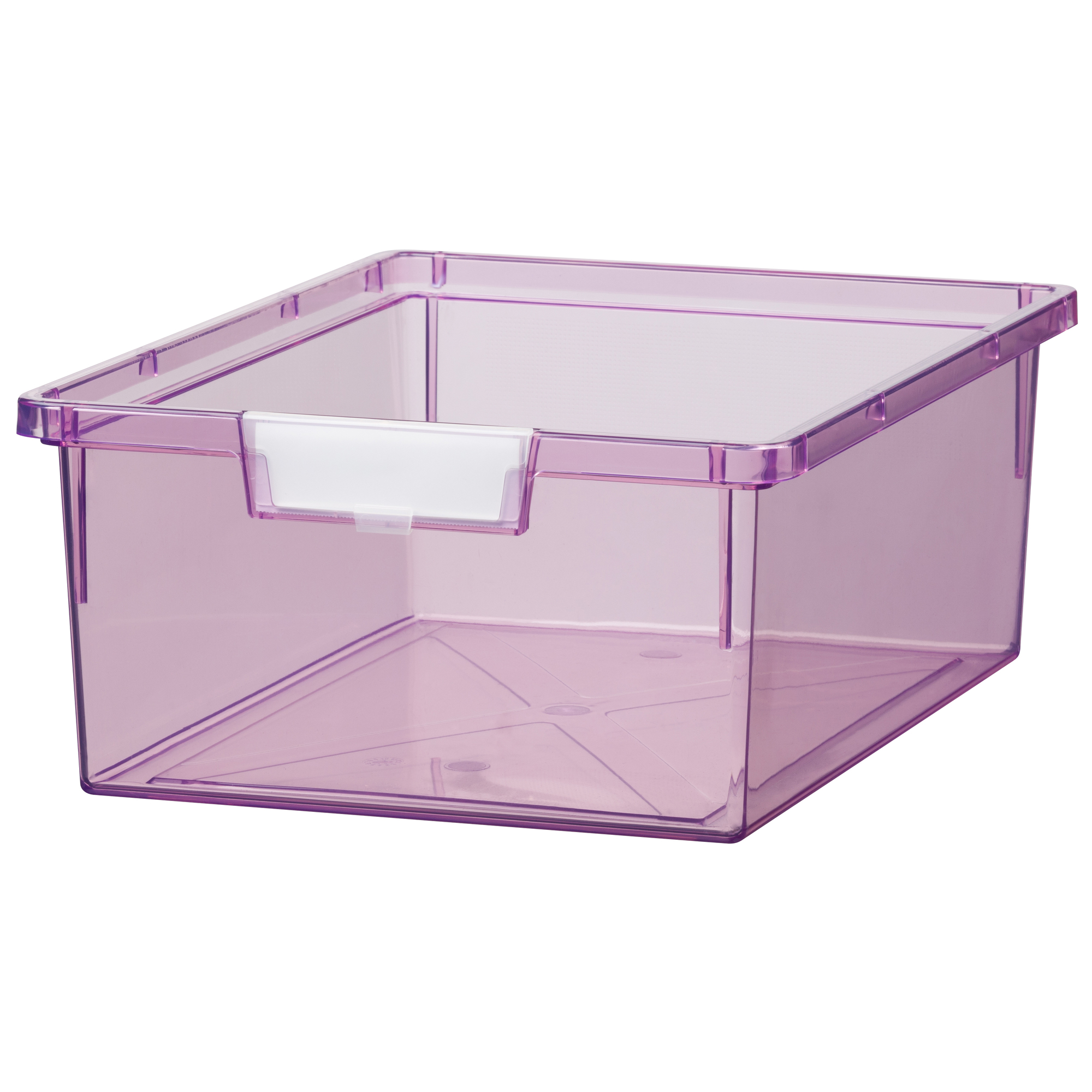 Certwood StorWerks, Slim Line 6Inch Tray in Tinted Purple - 1 Pack, Included (qty.) 1, Material Plastic, Height 6 in, Model CE1952TP1