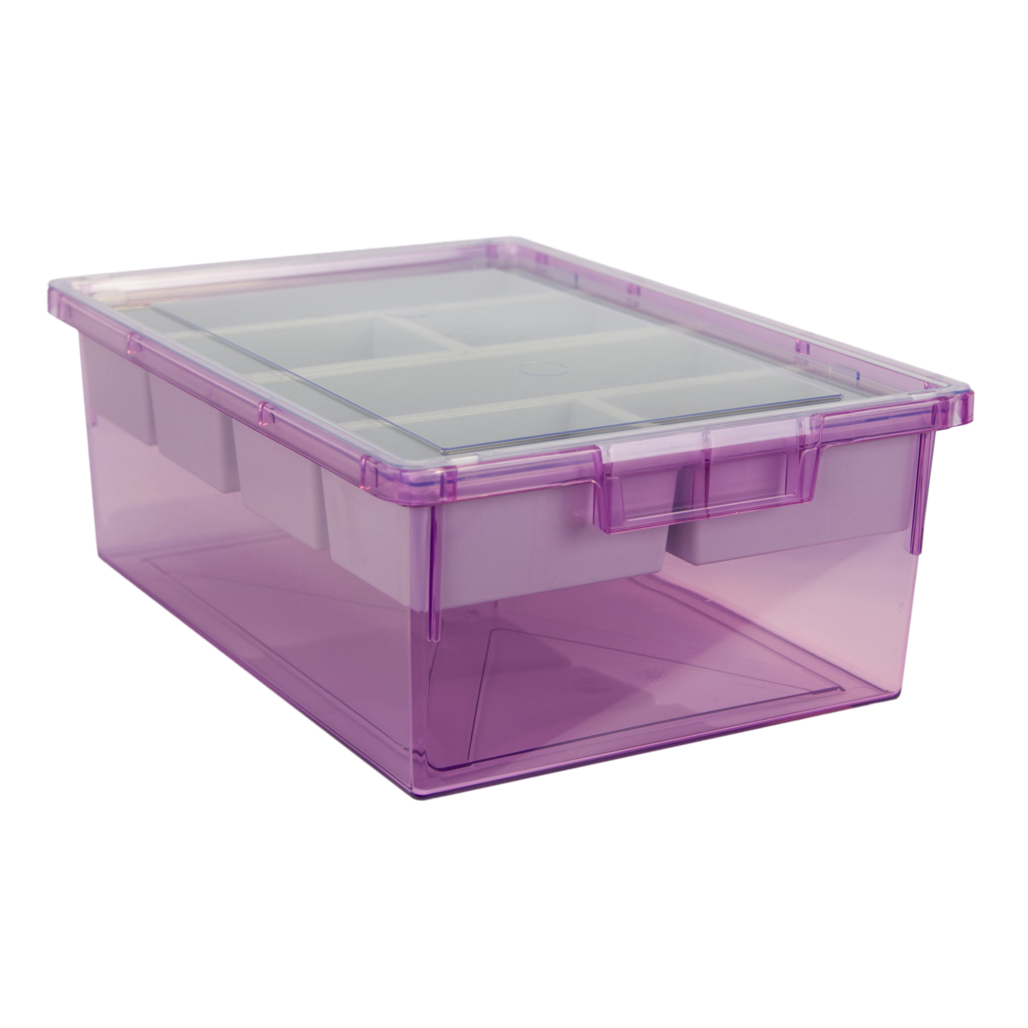 Certwood StorWerks, SlimLine 6Inch Tray Kit(3 x Dividers)Purple Tint-3PK, Included (qty.) 3, Material Plastic, Height 6 in, Model CE1952TP-NK0202-3