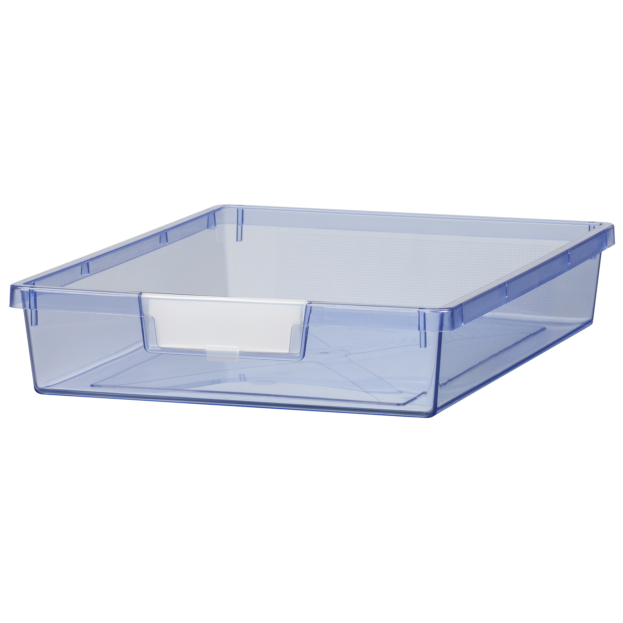 Certwood StorWerks, Slim Line 3Inch Tray in Tinted Blue - 1 Pack, Included (qty.) 1, Material Plastic, Height 3 in, Model CE1950TB1