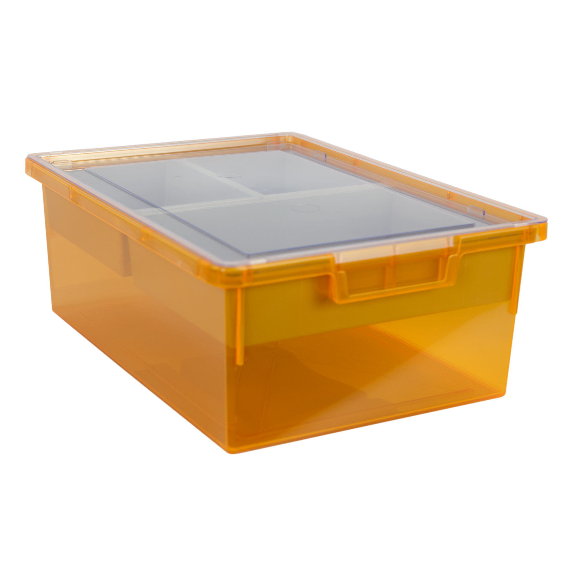 Certwood StorWerks, Slim Line 6Inch Tray Kit (3 x Divisions) Orange-3PK, Included (qty.) 3, Material Plastic, Height 3 in, Model CE1952FO-NK0004-3