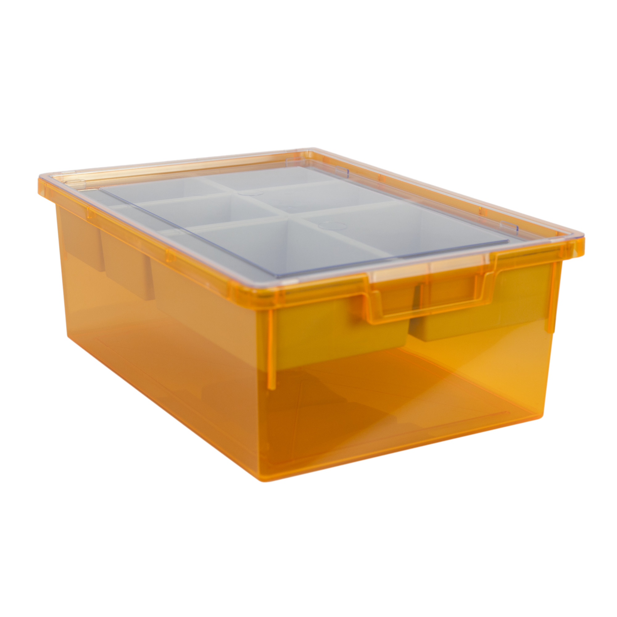 Certwood StorWerks, Slim Line 6Inch Tray Kit (6 x Divisions) Orange, Included (qty.) 1, Material Plastic, Height 3 in, Model CE1952FO-NK0300-1