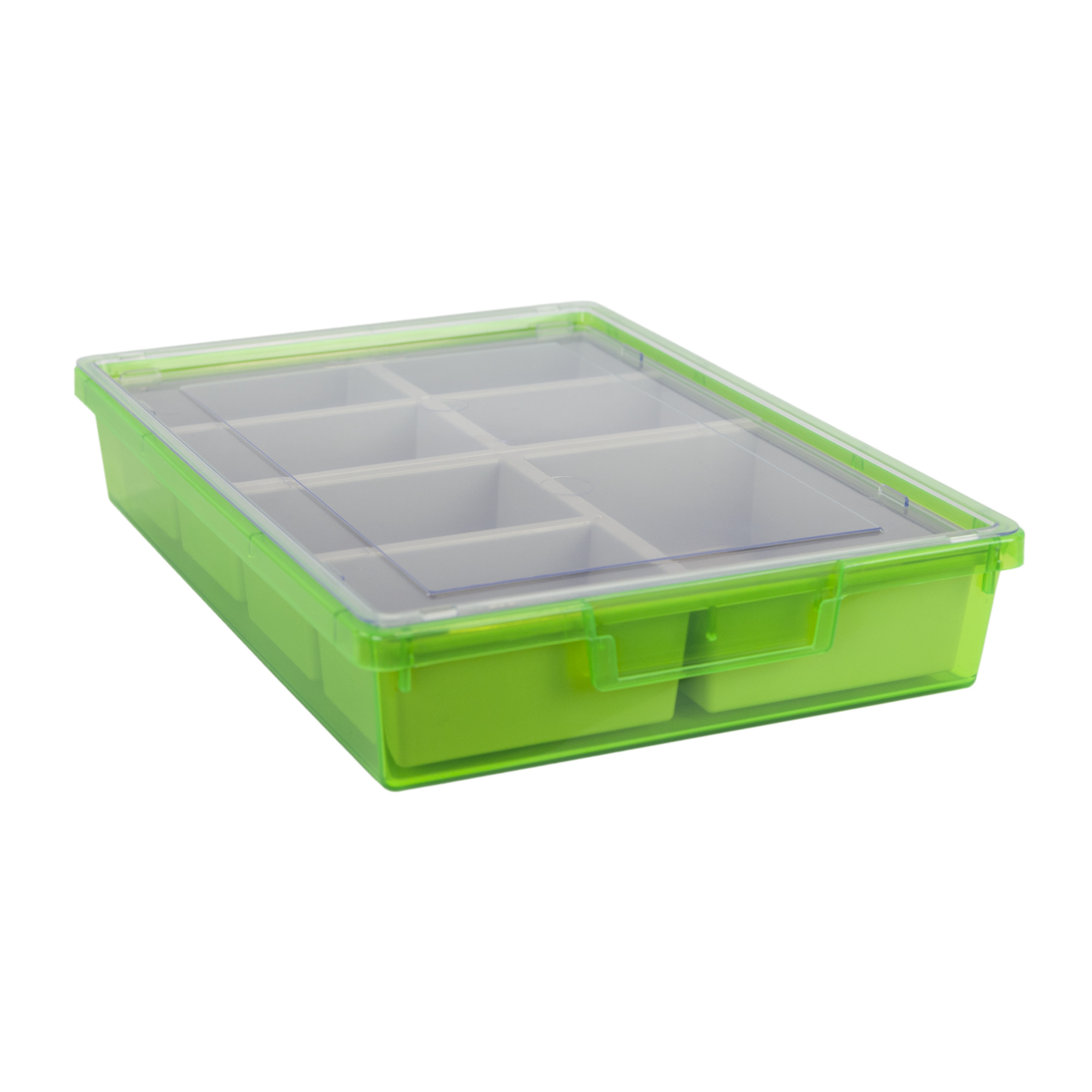 Certwood StorWerks, Slim Line 3Inch Tray Kit (7 x Divisions) Neon Green, Included (qty.) 1, Material Plastic, Height 3 in, Model CE1950FG-NK0301-1