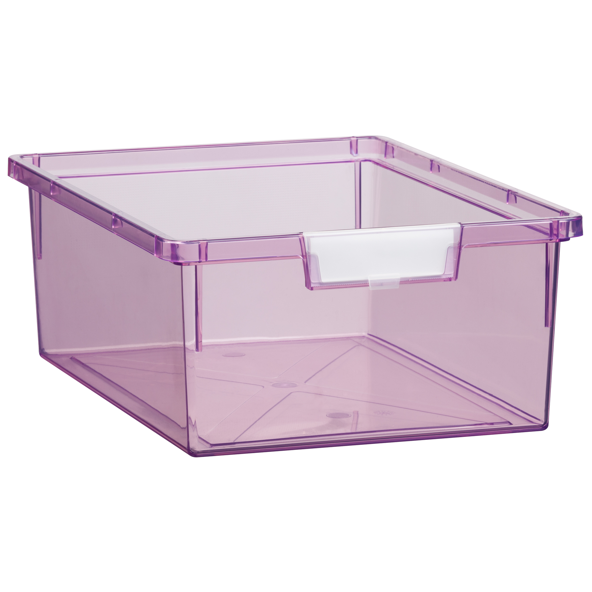 Certwood StorWerks, Slim Line 6Inch Tray in Tinted Purple - 3 Pack, Included (qty.) 3, Material Plastic, Height 6 in, Model CE1952TP3