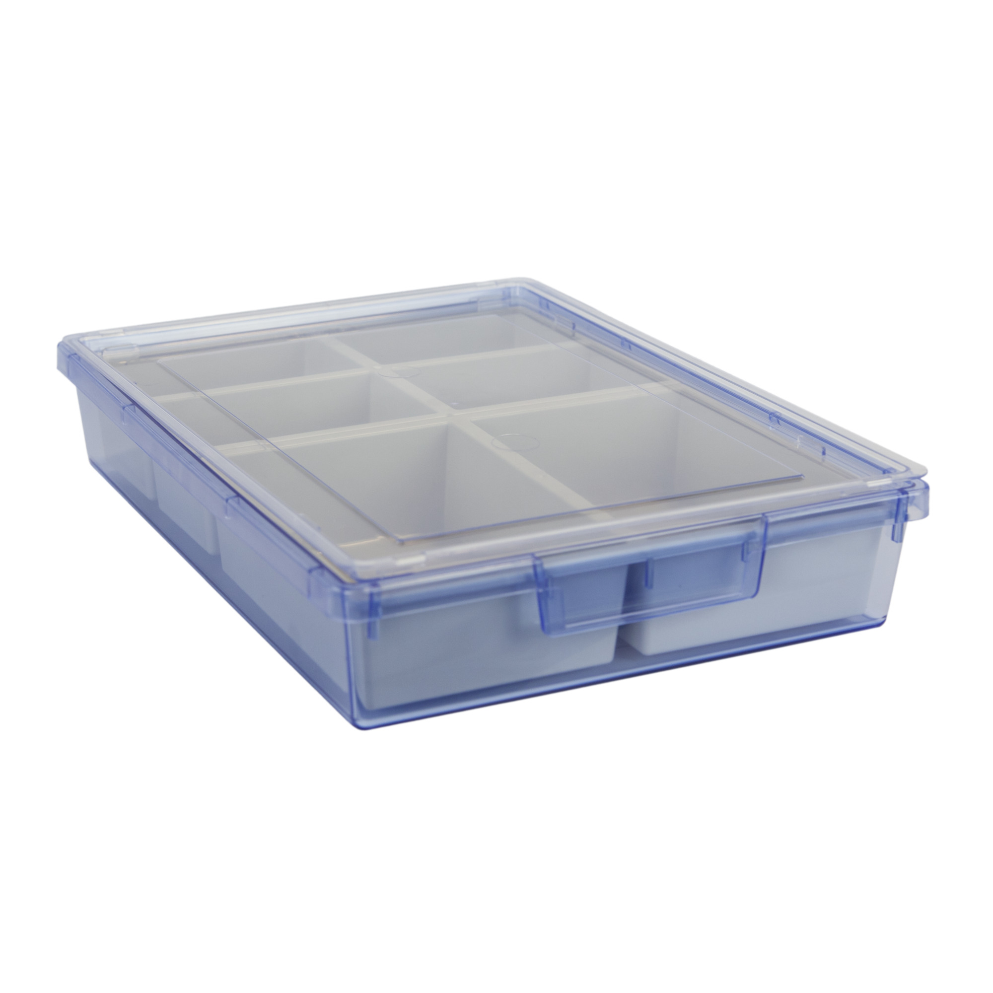 Certwood StorWerks, Slim Line 3Inch Tray Kit (6 x Divisions) Blue Tint, Included (qty.) 1, Material Plastic, Height 3 in, Model CE1950TB-NK0300-1