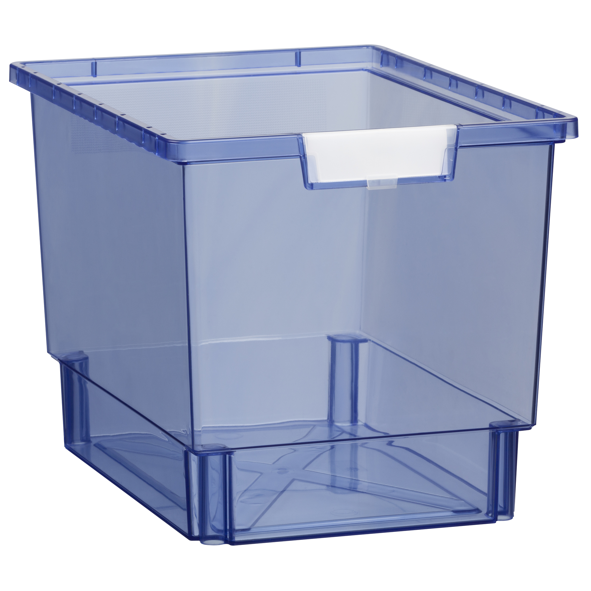 Certwood StorWerks, Slim Line 12Inch Tray in Tinted Blue - 3 Pack, Included (qty.) 3, Material Plastic, Height 12 in, Model CE1954TB3