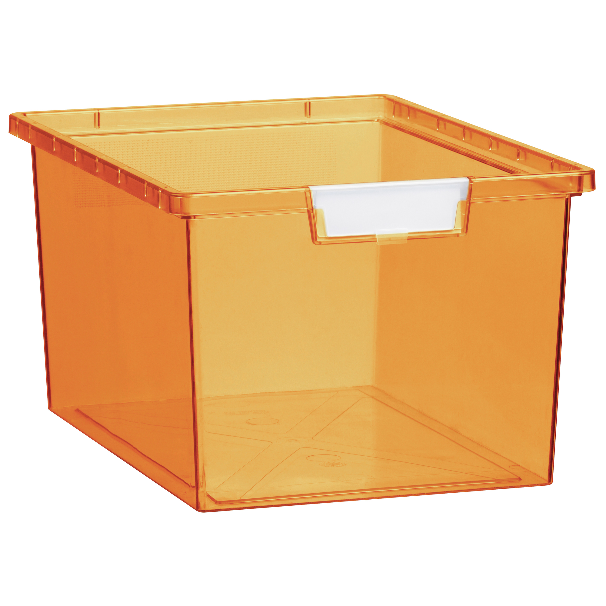 Certwood StorWerks, Slim Line 9Inch Tray in Neon Orange - 3 Pack, Included (qty.) 3, Material Plastic, Height 6 in, Model CE1953FO3