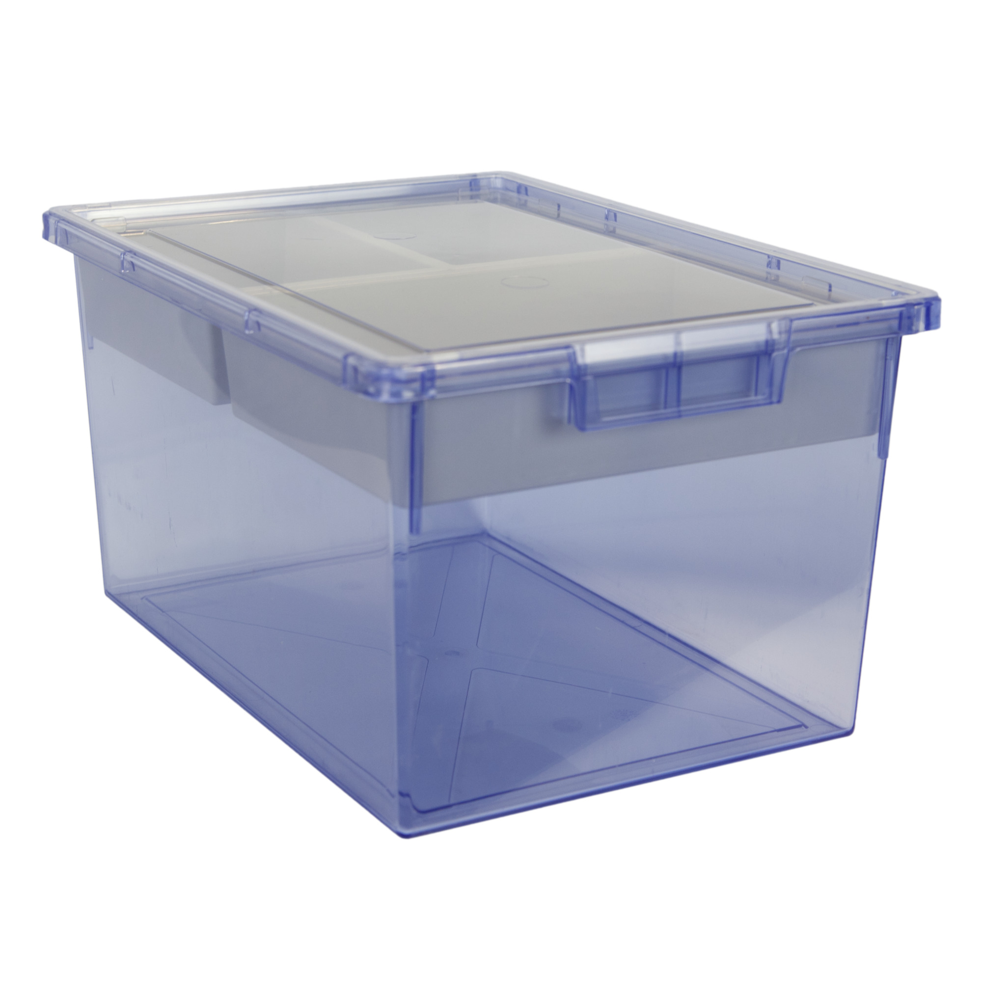 Certwood StorWerks, Slim Line 9Inch Tray Kit (3 x Divisions) Blue Tint, Included (qty.) 1, Material Plastic, Height 9 in, Model CE1953TB-NK0004-1