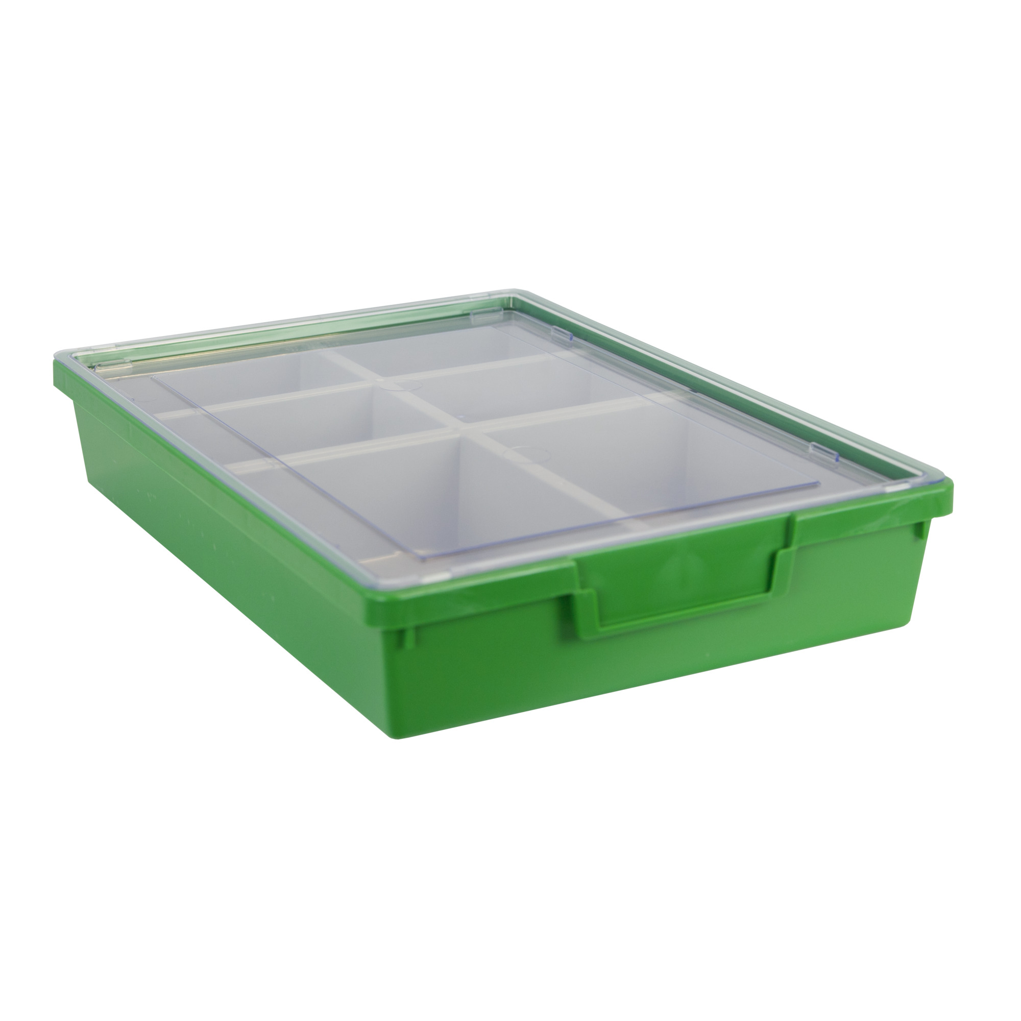 Certwood StorWerks, Slim Line 3Inch Tray Kit (6 x Dividers) Green-3PK, Included (qty.) 3, Material Plastic, Height 3 in, Model CE1950PG-NK0300-3