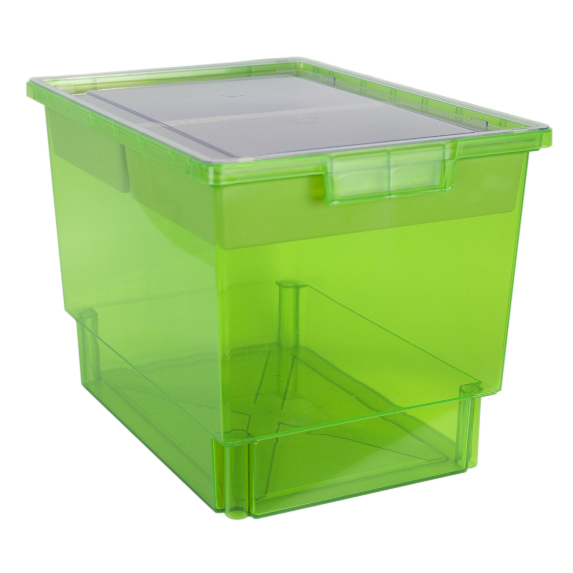 Certwood StorWerks, SlimLine 12InchTrayKit (2 x Divisions)Neon Green-3PK, Included (qty.) 3, Material Plastic, Height 9 in, Model CE1954FG-NK0404-3