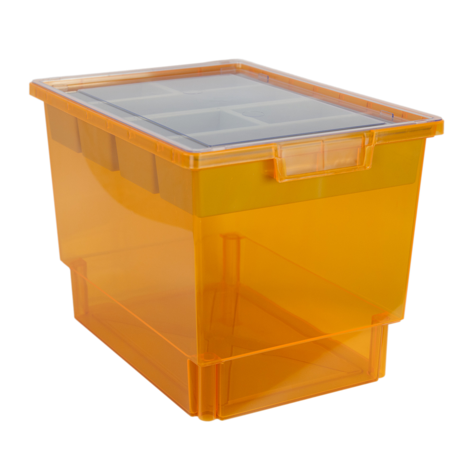 Certwood StorWerks, Slim Line 12Inch Tray Kit (3 x Divisions) Orange-3PK, Included (qty.) 3, Material Plastic, Height 9 in, Model CE1954FO-NK0202-3