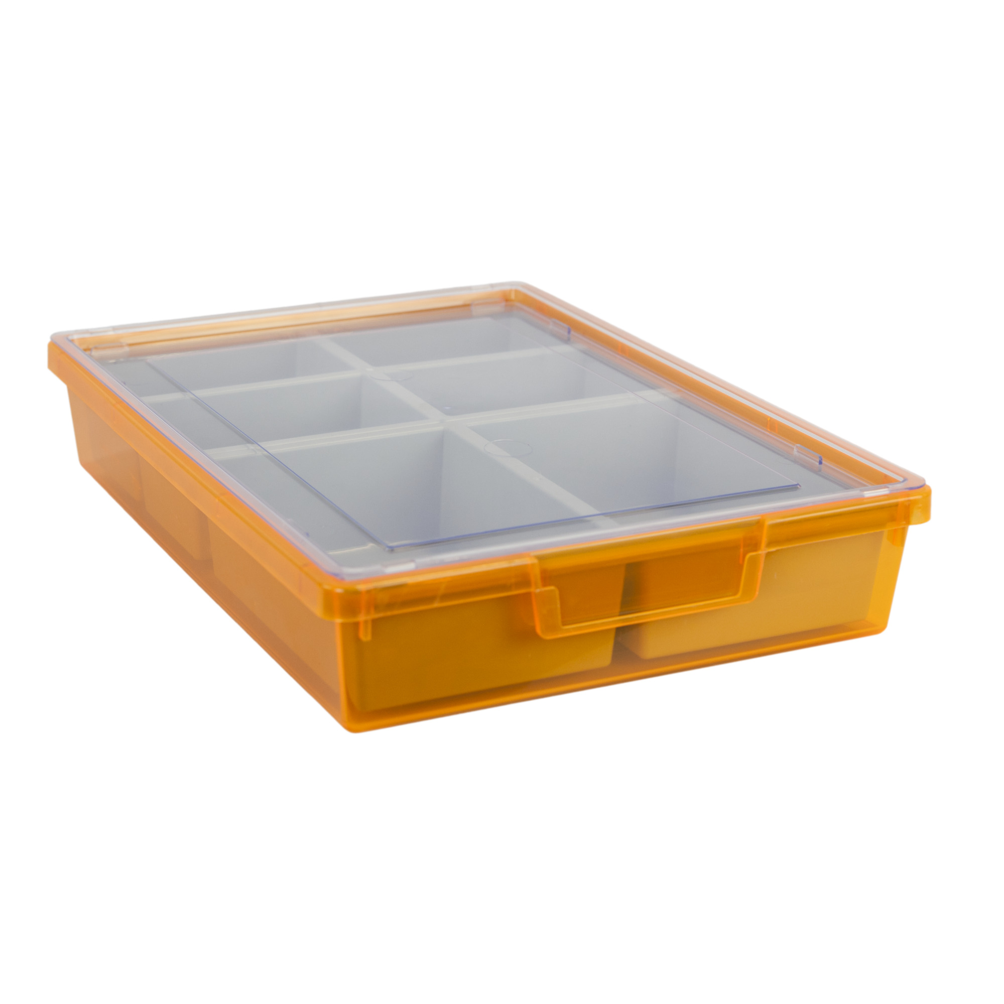 Certwood StorWerks, Slim Line 3Inch Tray Kit (6 x Dividers) Orange-3PK, Included (qty.) 3, Material Plastic, Height 6 in, Model CE1950FO-NK0300-3