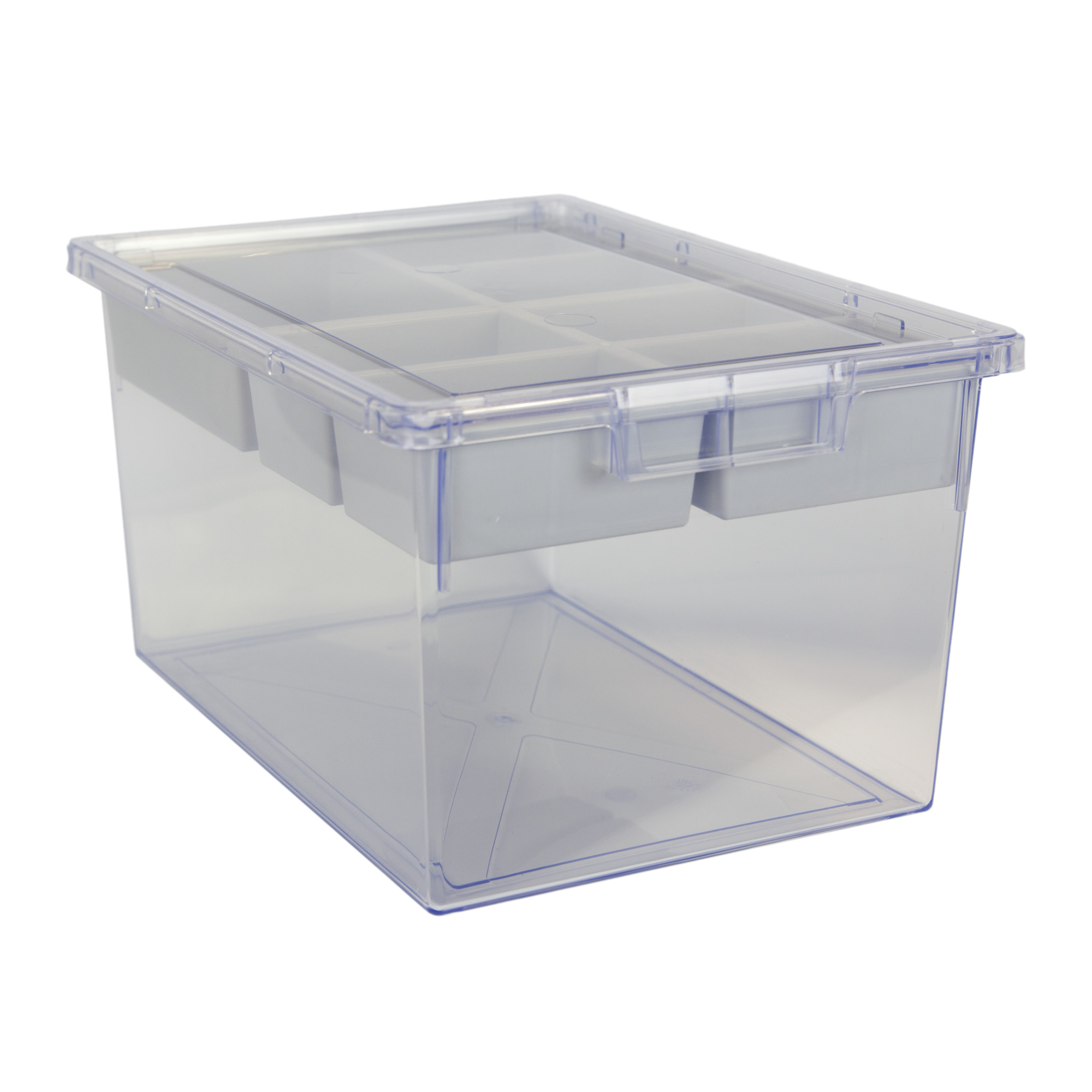 Certwood StorWerks, Slim Line 9Inch Tray Kit (7 x Divisions) Clear, Included (qty.) 1, Material Plastic, Height 6 in, Model CE1953CL-NK0301-1