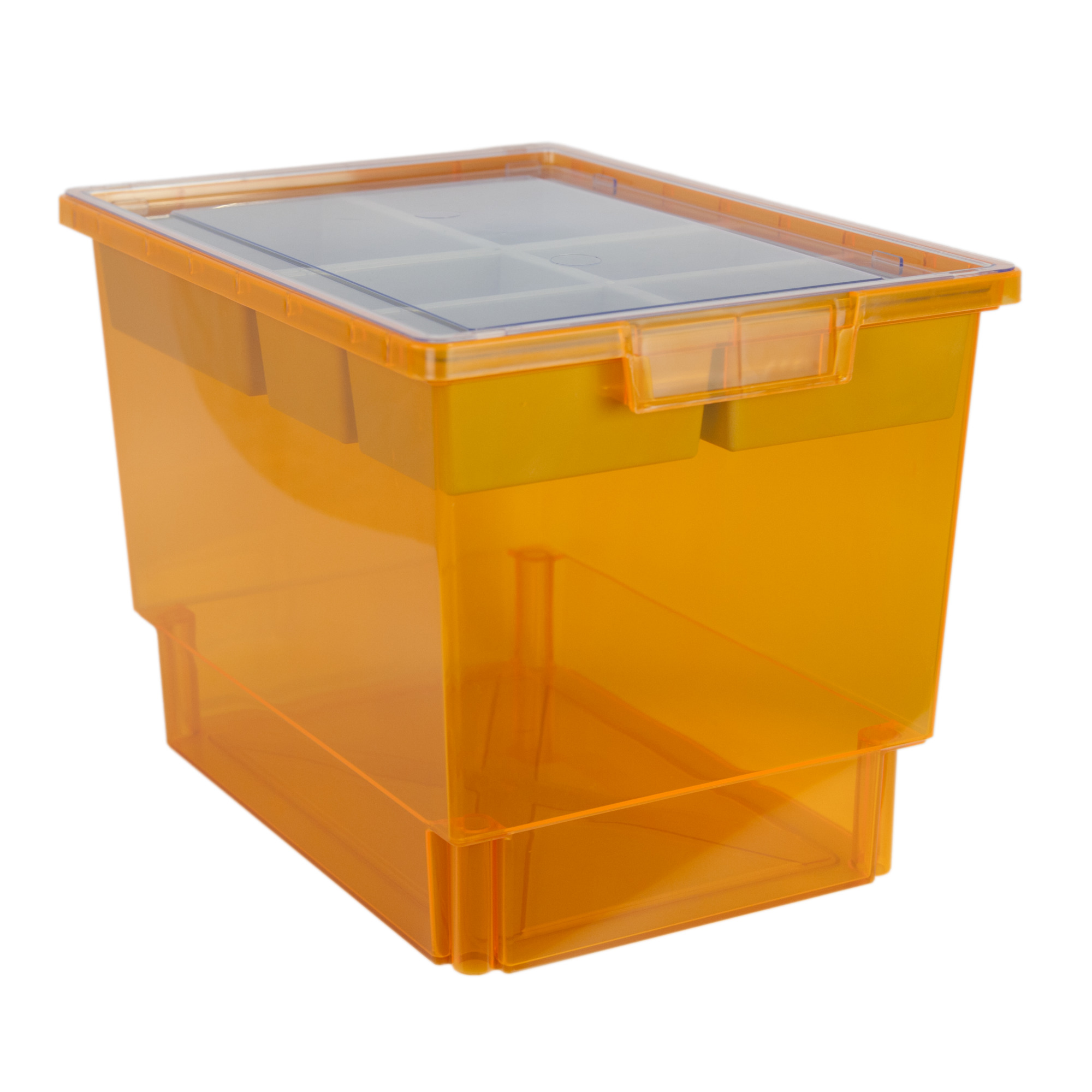 Certwood StorWerks, Slim Line 12Inch Tray Kit (6 x Divisions) Orange, Included (qty.) 1, Material Plastic, Height 9 in, Model CE1954FO-NK0300-1