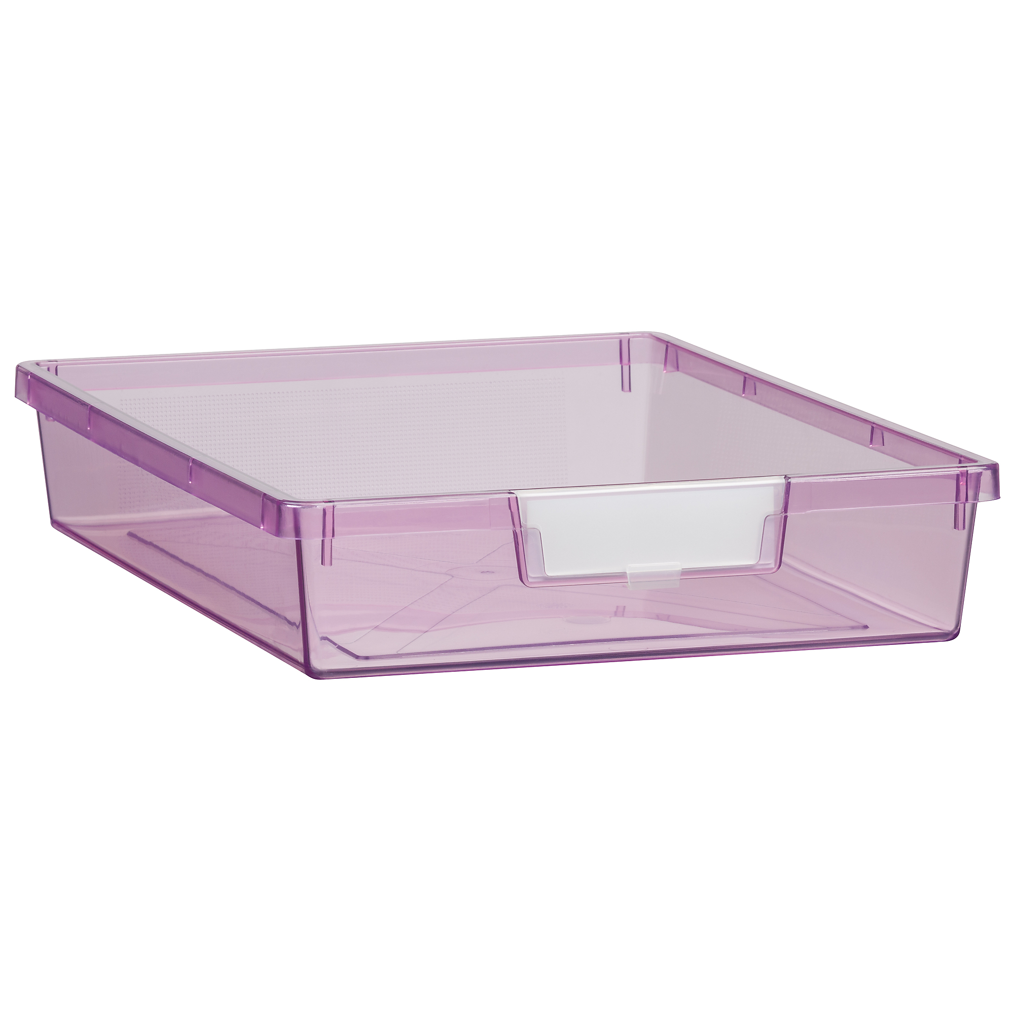 Certwood StorWerks, Slim Line 3Inch Tray in Tinted Purple - 3 Pack, Included (qty.) 3, Material Plastic, Height 3 in, Model CE1950TP3