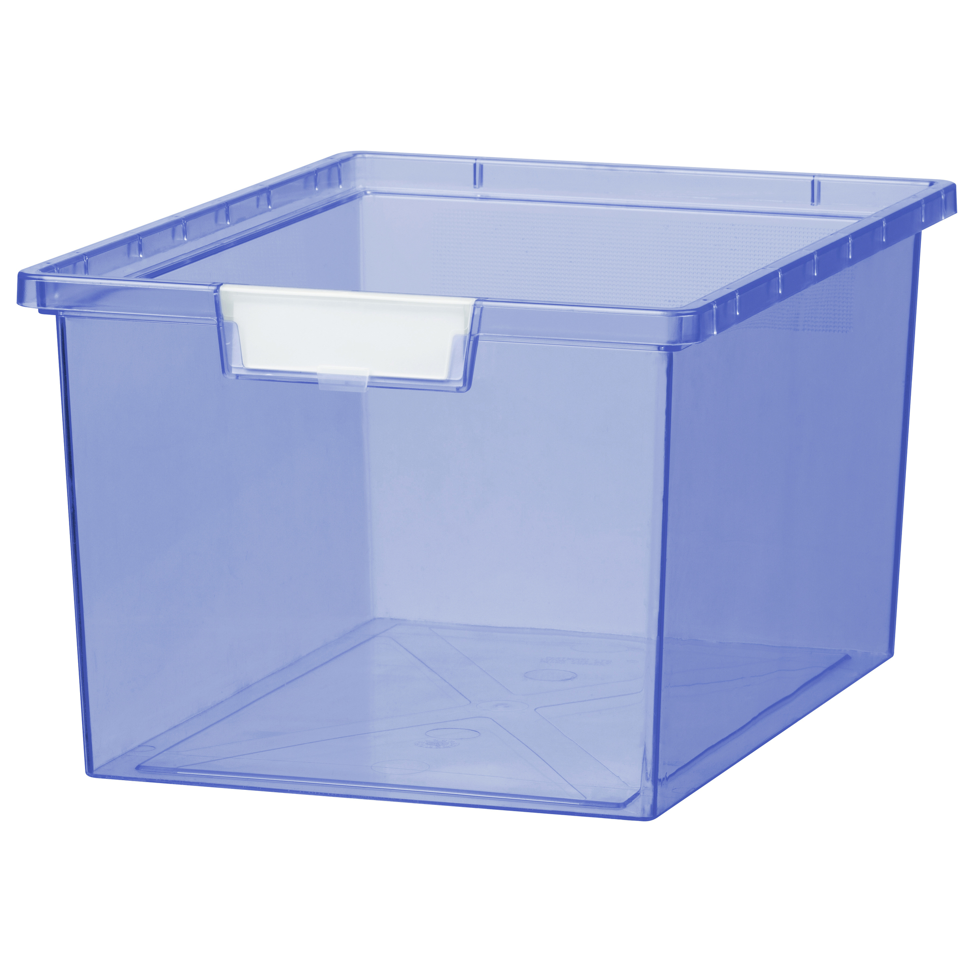 Certwood StorWerks, Slim Line 9Inch Tray in Tinted Blue - 1 Pack, Included (qty.) 1, Material Plastic, Height 9 in, Model CE1953TB1