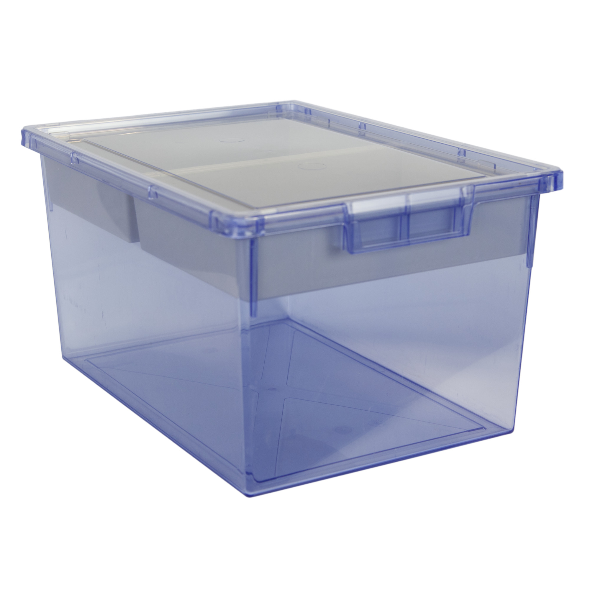 Certwood StorWerks, Slim Line 9Inch Tray Kit(2 x Dividers) Blue Tint-3PK, Included (qty.) 3, Material Plastic, Height 9 in, Model CE1953TB-NK0404-3