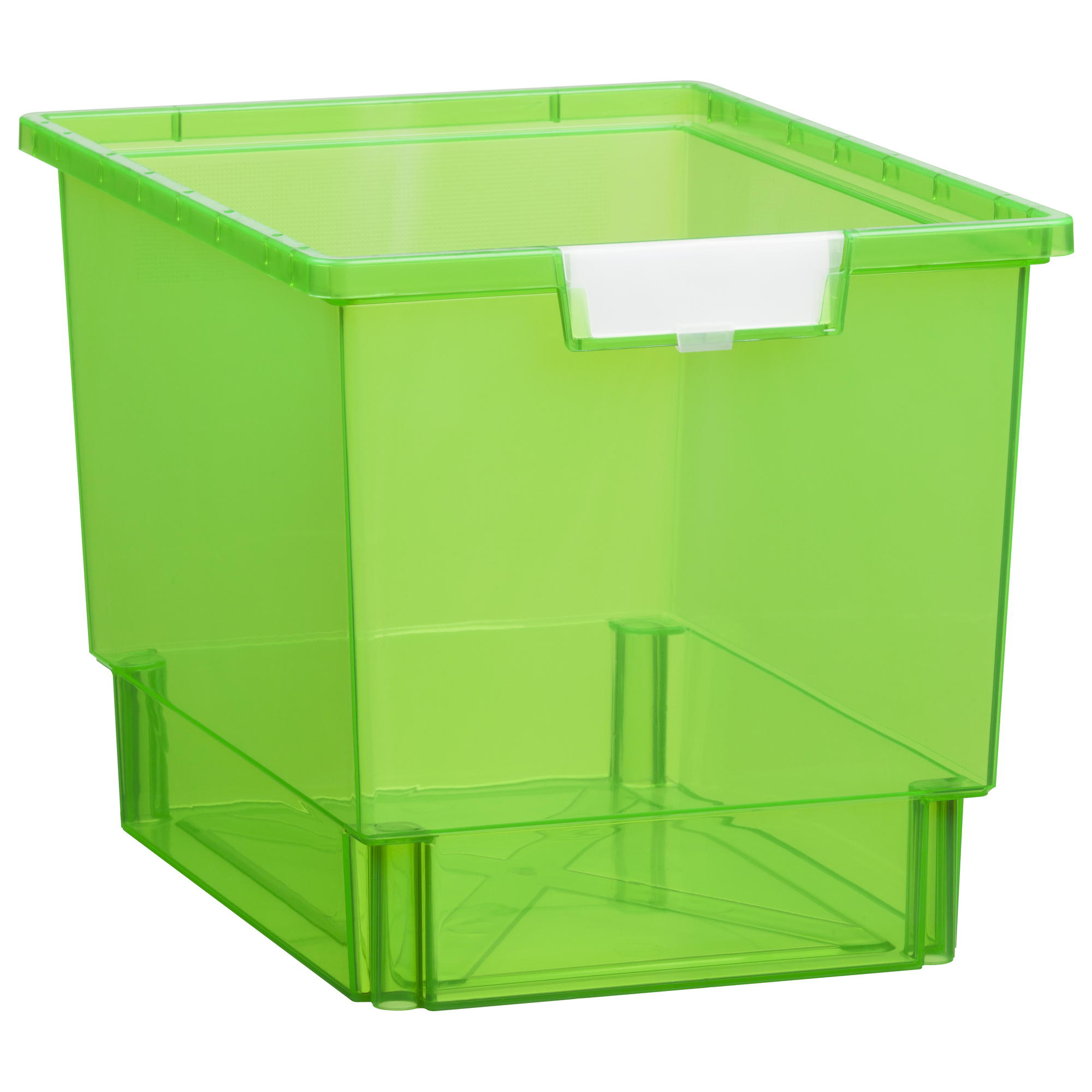 Certwood StorWerks, Slim Line 12Inch Tray in Neon Green - 3 Pack, Included (qty.) 3, Material Plastic, Height 9 in, Model CE1954FG3