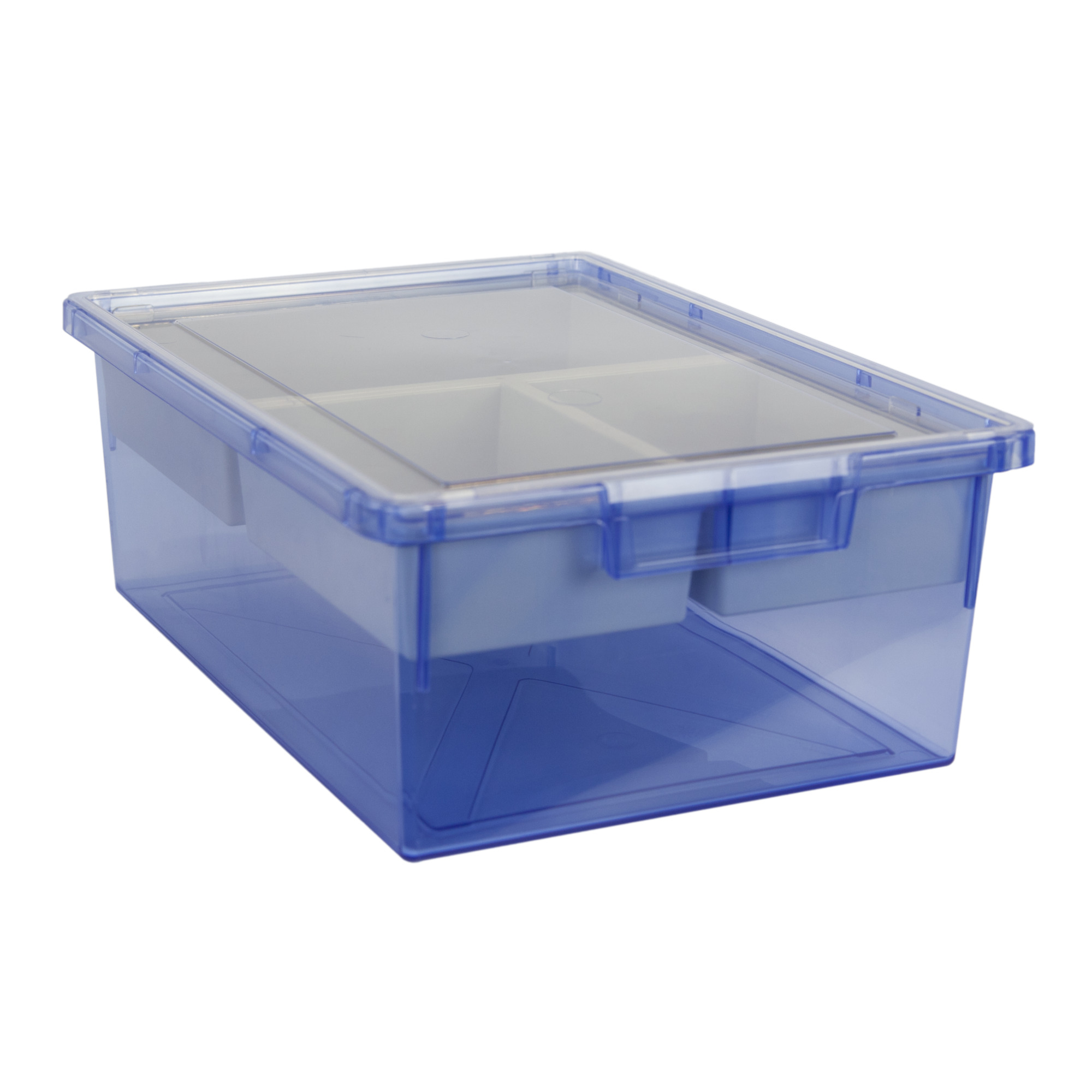 Certwood StorWerks, Slim Line 6Inch Tray Kit (3 x Divisions) Blue Tint, Included (qty.) 1, Material Plastic, Height 6 in, Model CE1952TB-NK0004-1