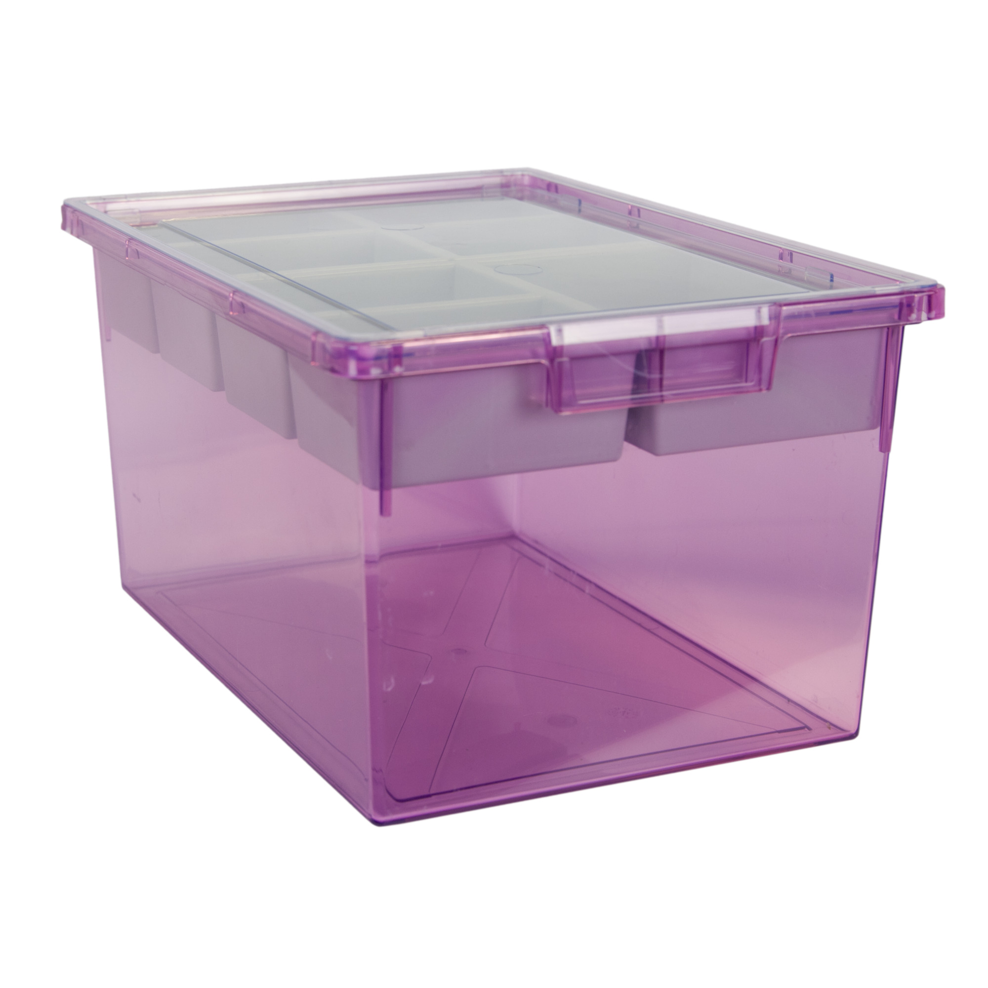 Certwood StorWerks, SlimLine 9Inch Tray Kit (7 x Divisions) Purple Tint, Included (qty.) 1, Material Plastic, Height 9 in, Model CE1953TP-NK0301-1