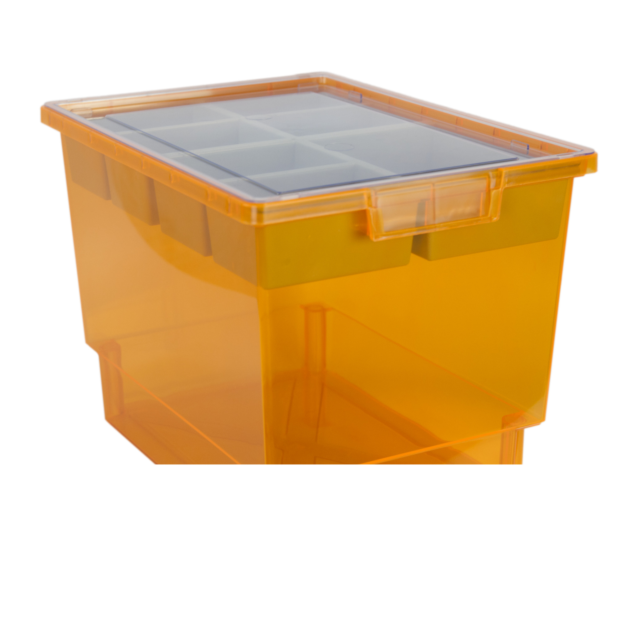 Certwood StorWerks, Slim Line 12Inch Tray Kit (7 x Divisions) Orange, Included (qty.) 1, Material Plastic, Height 9 in, Model CE1954FO-NK0301-1