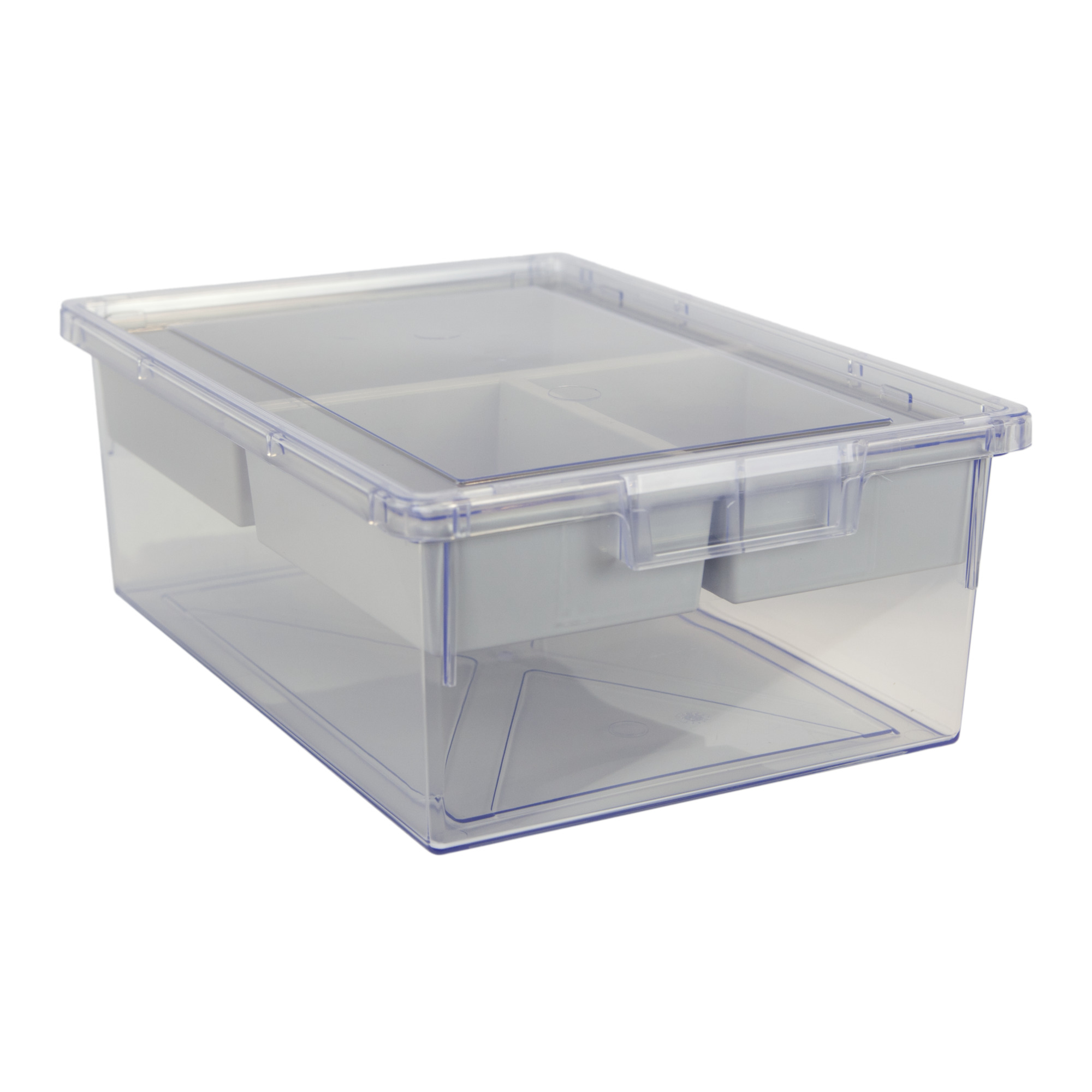 Certwood StorWerks, Slim Line 6Inch Tray Kit (3 x Divisions) Clear, Included (qty.) 1, Material Plastic, Height 3 in, Model CE1952CL-NK0004-1