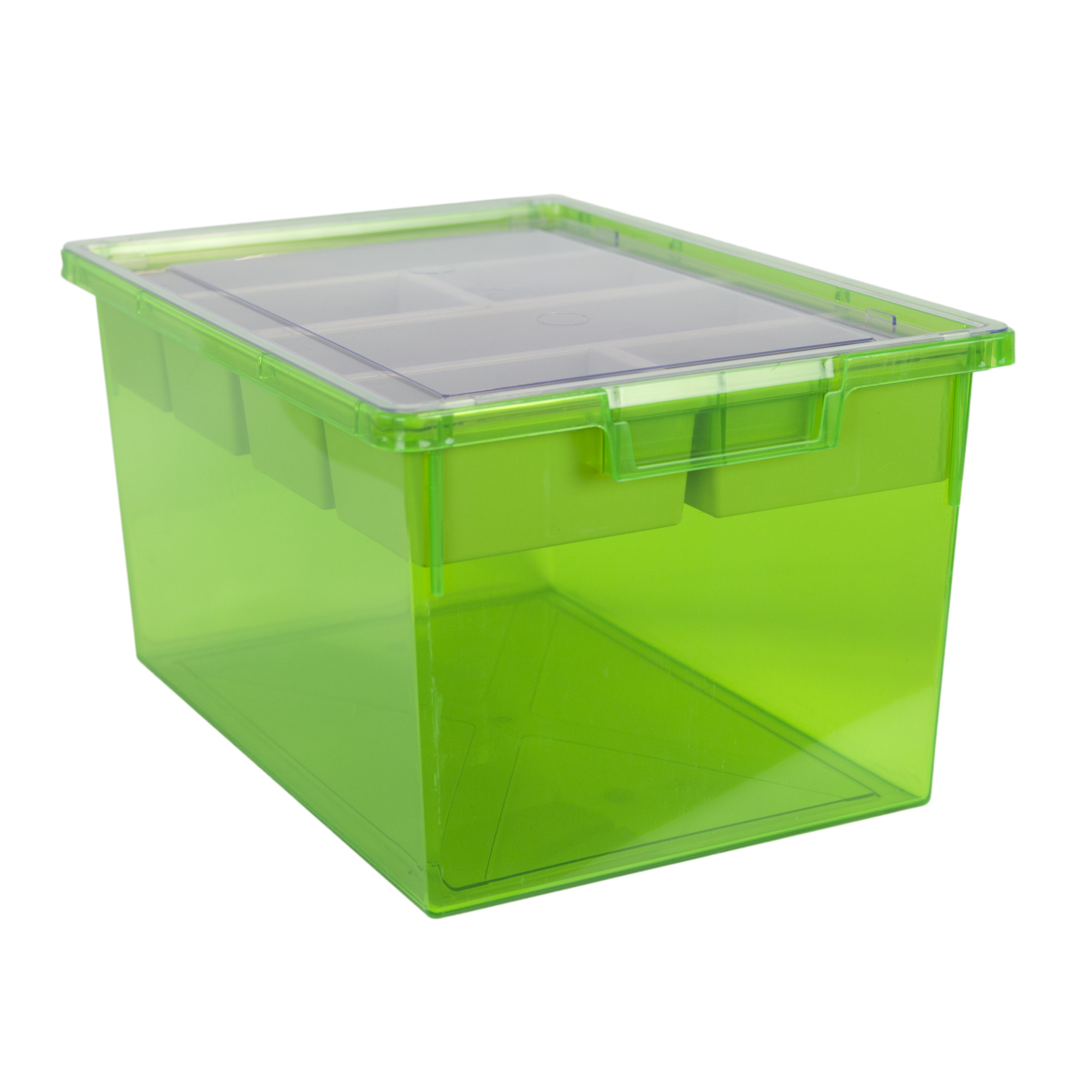 Certwood StorWerks, SlimLine 9Inch Tray Kit (3 x Dividers)Neon Green-3PK, Included (qty.) 3, Material Plastic, Height 6 in, Model CE1953FG-NK0202-3