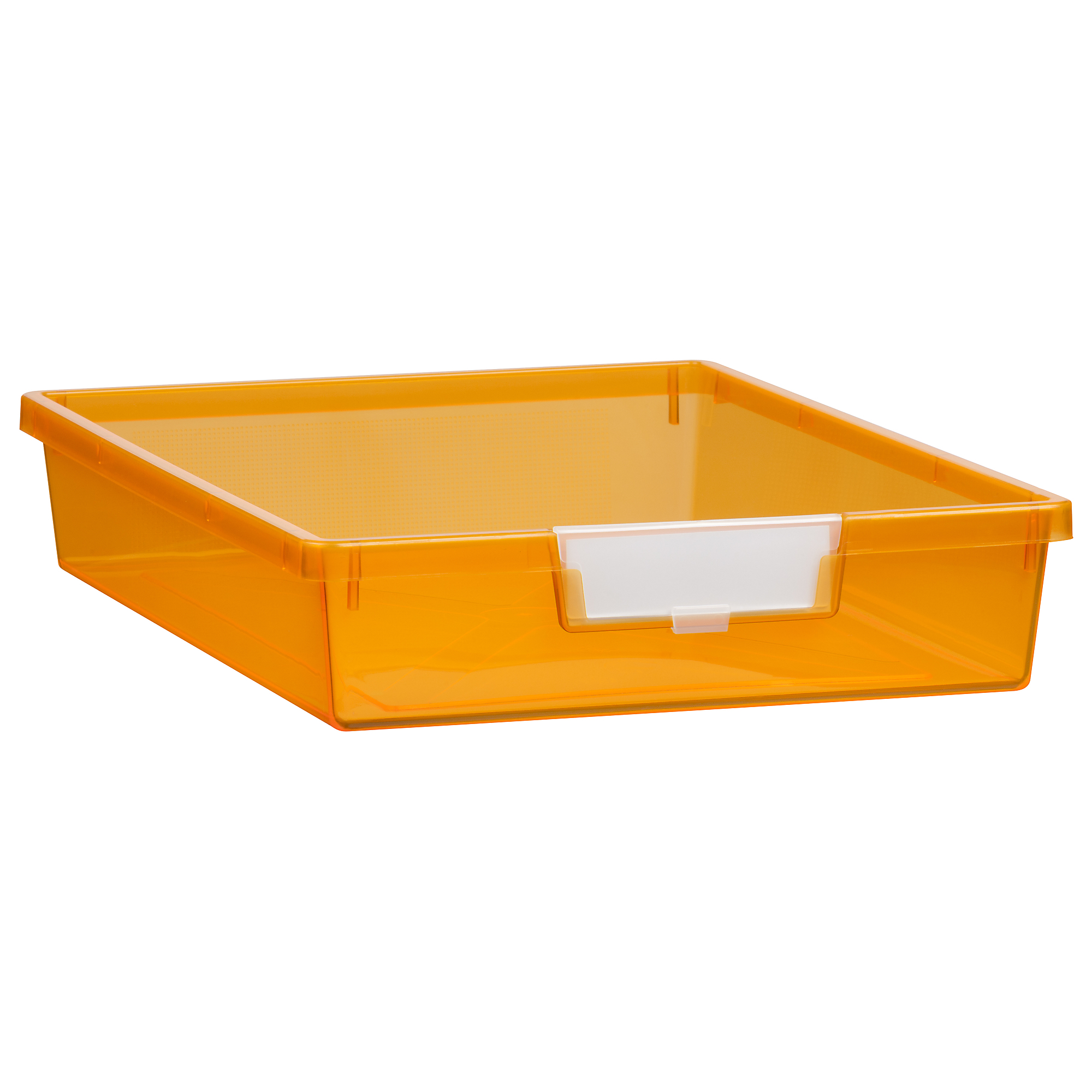 Certwood StorWerks, Slim Line 3Inch Tray in Neon Orange - 3 Pack, Included (qty.) 3, Material Plastic, Height 3 in, Model CE1950FO3