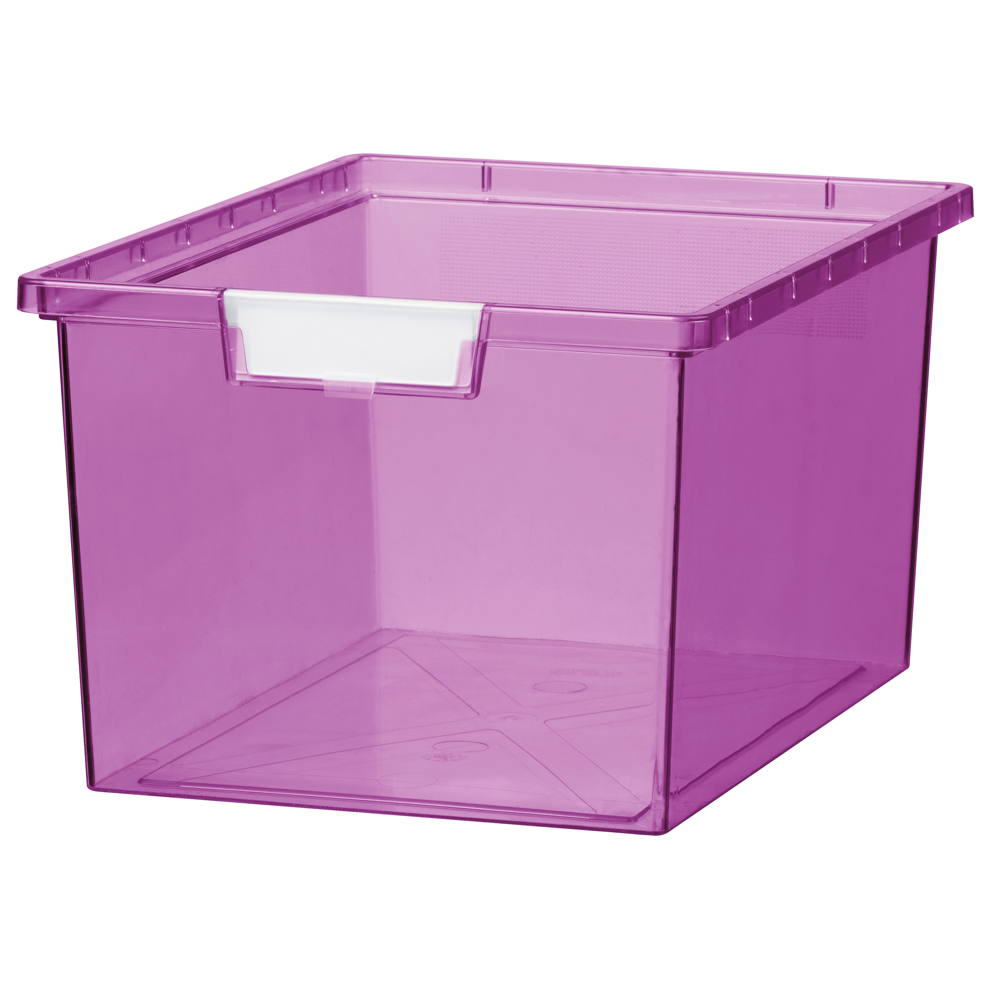 Certwood StorWerks, Slim Line 9Inch Tray in Tinted Purple - 1 Pack, Included (qty.) 1, Material Plastic, Height 9 in, Model CE1953TP1