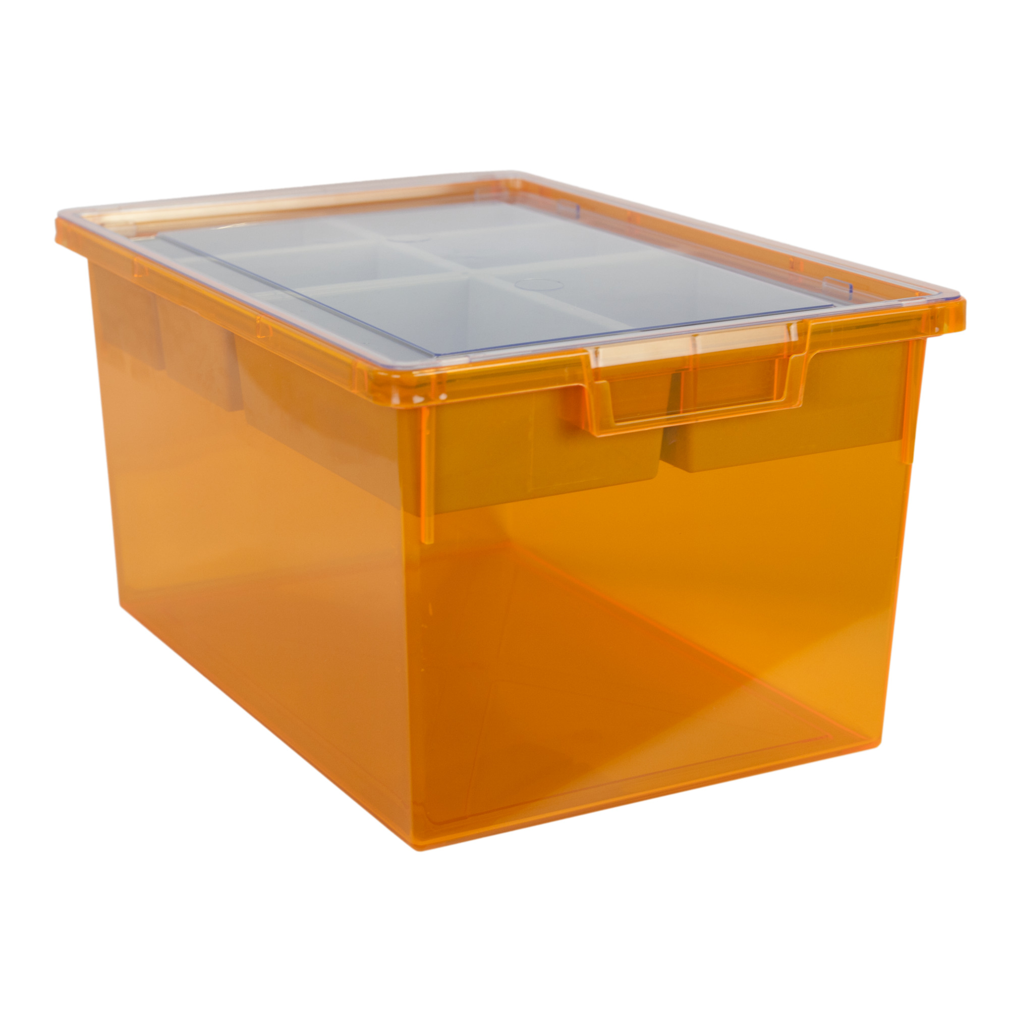 Certwood StorWerks, Slim Line 9Inch Tray Kit (6 x Divisions) Orange, Included (qty.) 1, Material Plastic, Height 6 in, Model CE1953FO-NK0300-1