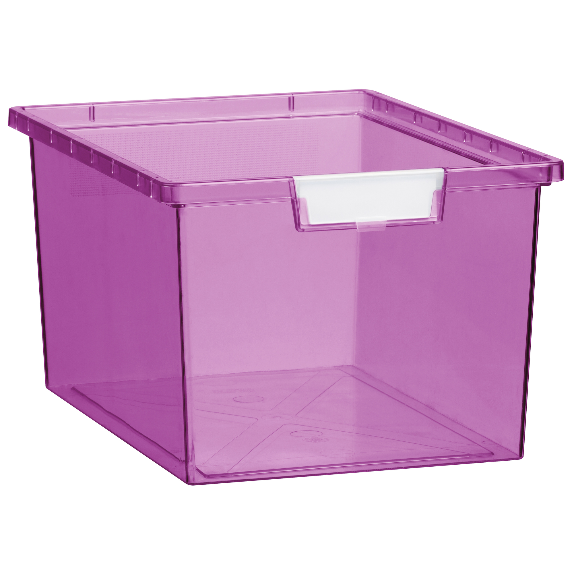 Certwood StorWerks, Slim Line 9Inch Tray in Tinted Purple - 3 Pack, Included (qty.) 3, Material Plastic, Height 9 in, Model CE1953TP3