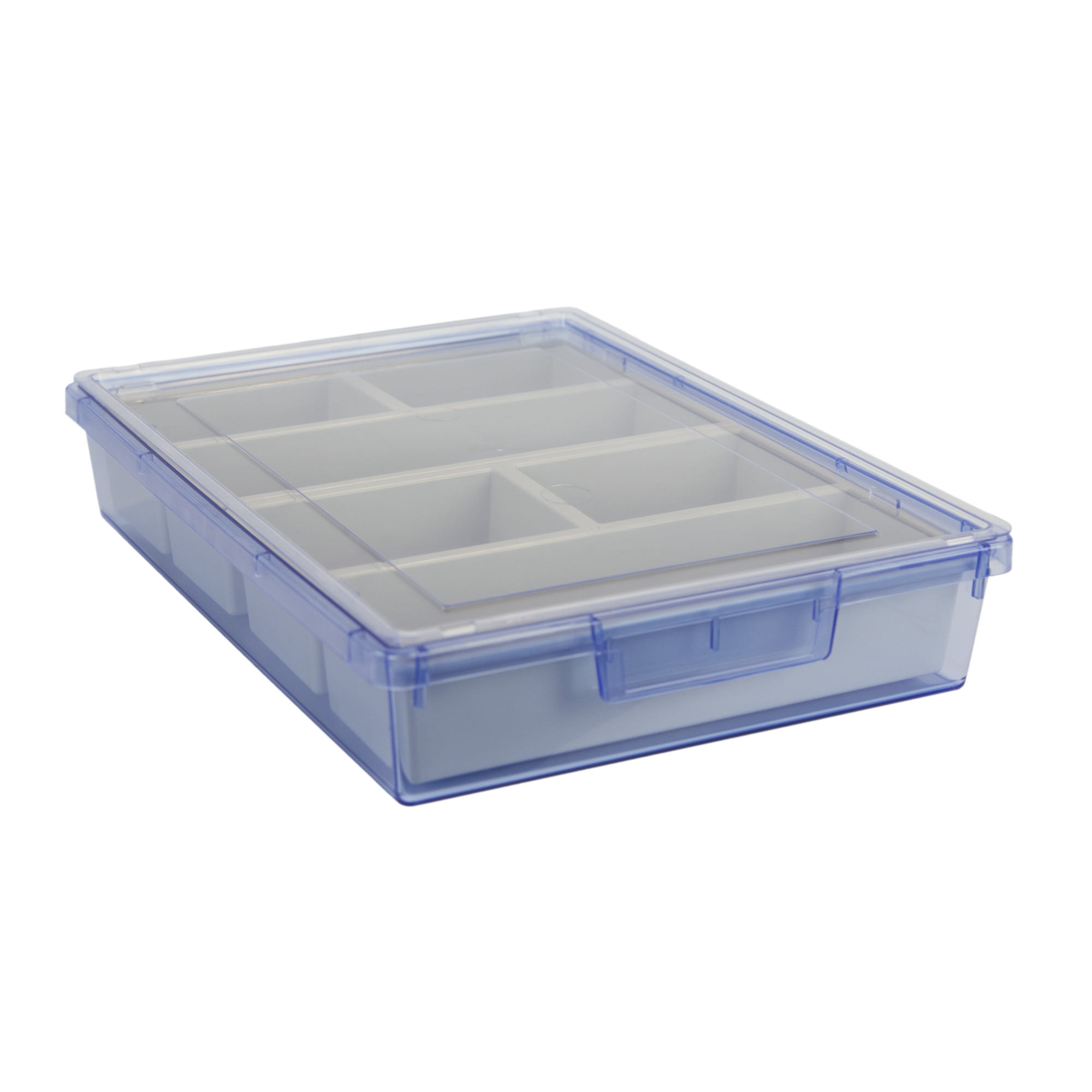 Certwood StorWerks, Slim Line 3Inch Tray Kit (3 x Divisions) Blue Tint, Included (qty.) 1, Material Plastic, Height 3 in, Model CE1950TB-NK0202-1