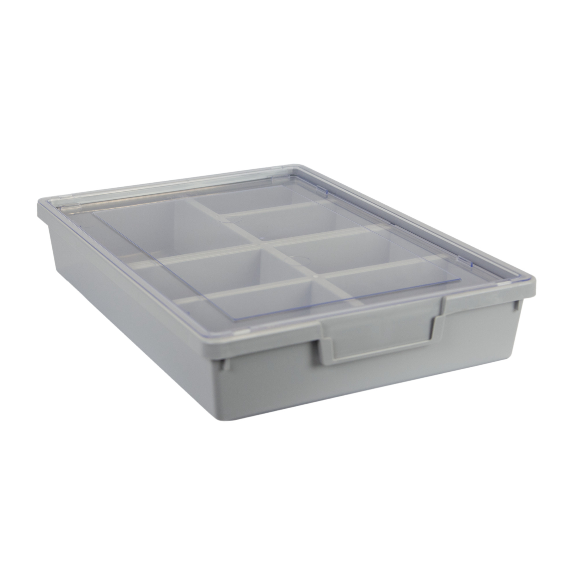 Certwood StorWerks, Slim Line 3Inch Tray Kit (7 x Dividers) Gray-3PK, Included (qty.) 3, Material Plastic, Height 3 in, Model CE1950LG-NK0301-3