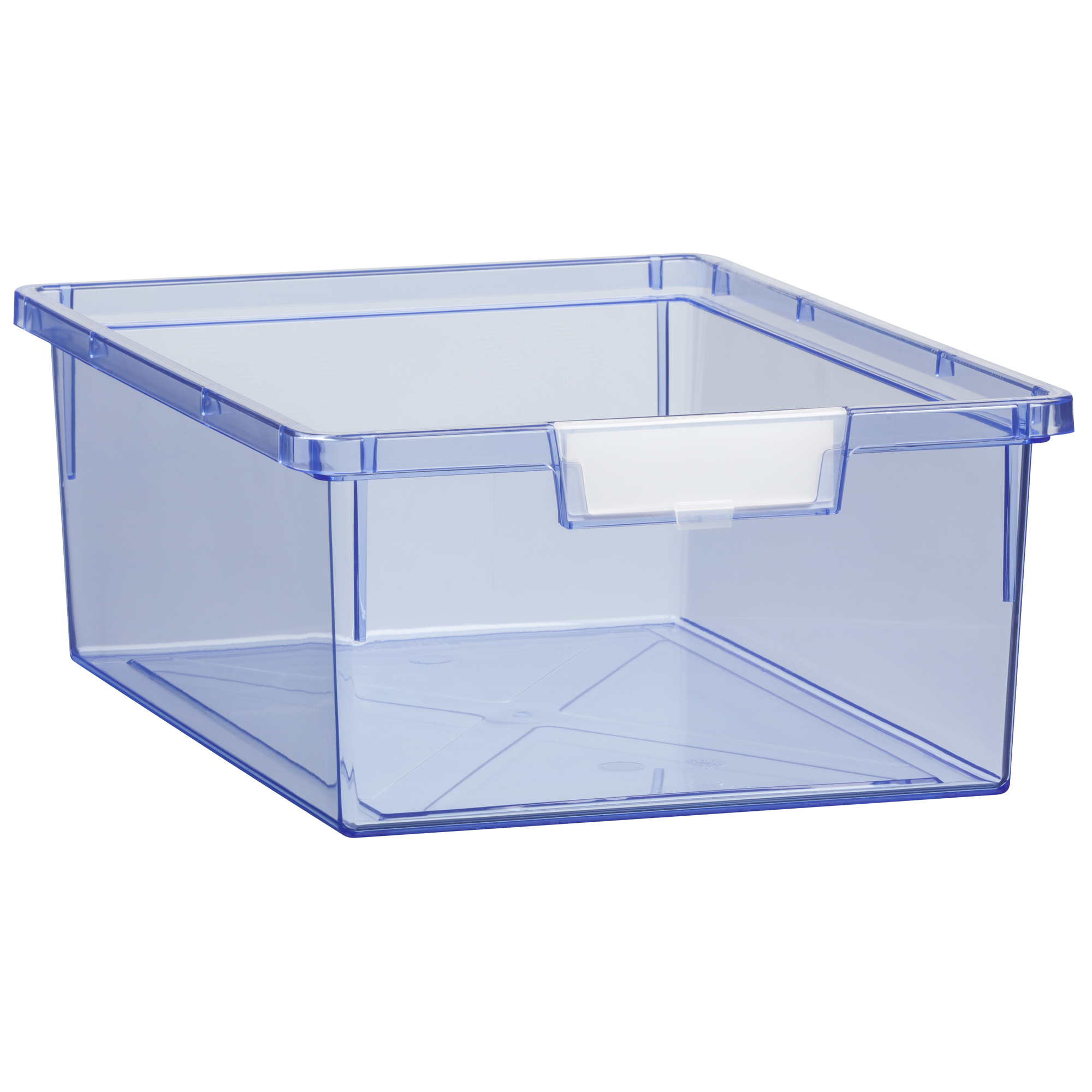 Certwood StorWerks, Slim Line 6Inch Tray in Tinted Blue - 1 Pack, Included (qty.) 1, Material Plastic, Height 6 in, Model CE1952TB1