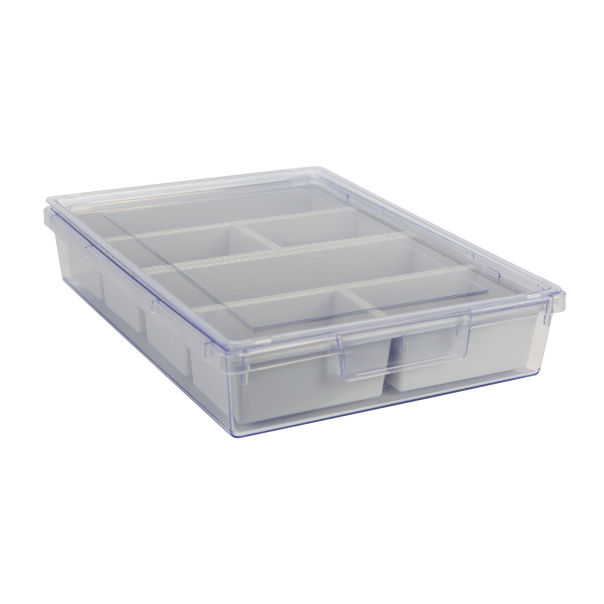 Certwood StorWerks, Slim Line 3Inch Tray Kit (3 x Divisions) Clear, Included (qty.) 1, Material Plastic, Height 9 in, Model CE1950CL-NK0202-1