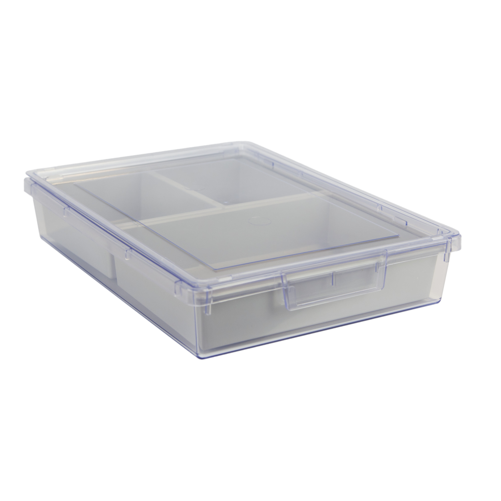 Certwood StorWerks, Slim Line 3Inch Tray Kit (3 x Divisions) Clear-3PK, Included (qty.) 3, Material Plastic, Height 9 in, Model CE1950CL-NK0004-3