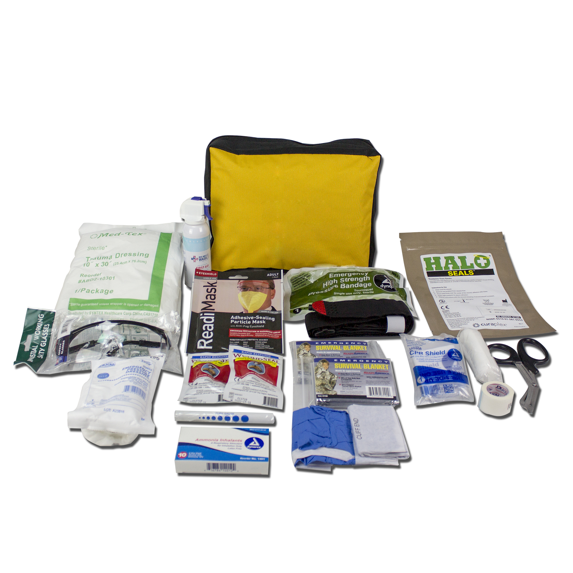 Ready America, Bleed Control Trauma Response Kit, Items Per Kit 22, Model 10362
