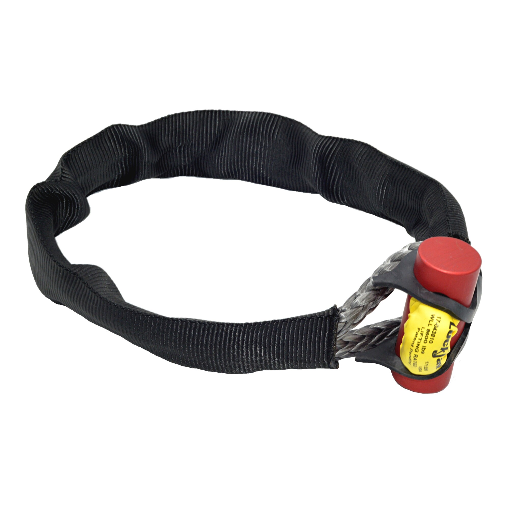 LockJaw, Flexible Synthetic Soft Shackle, Lifting Rated, Capacity 43000 lb, Model 17-043810