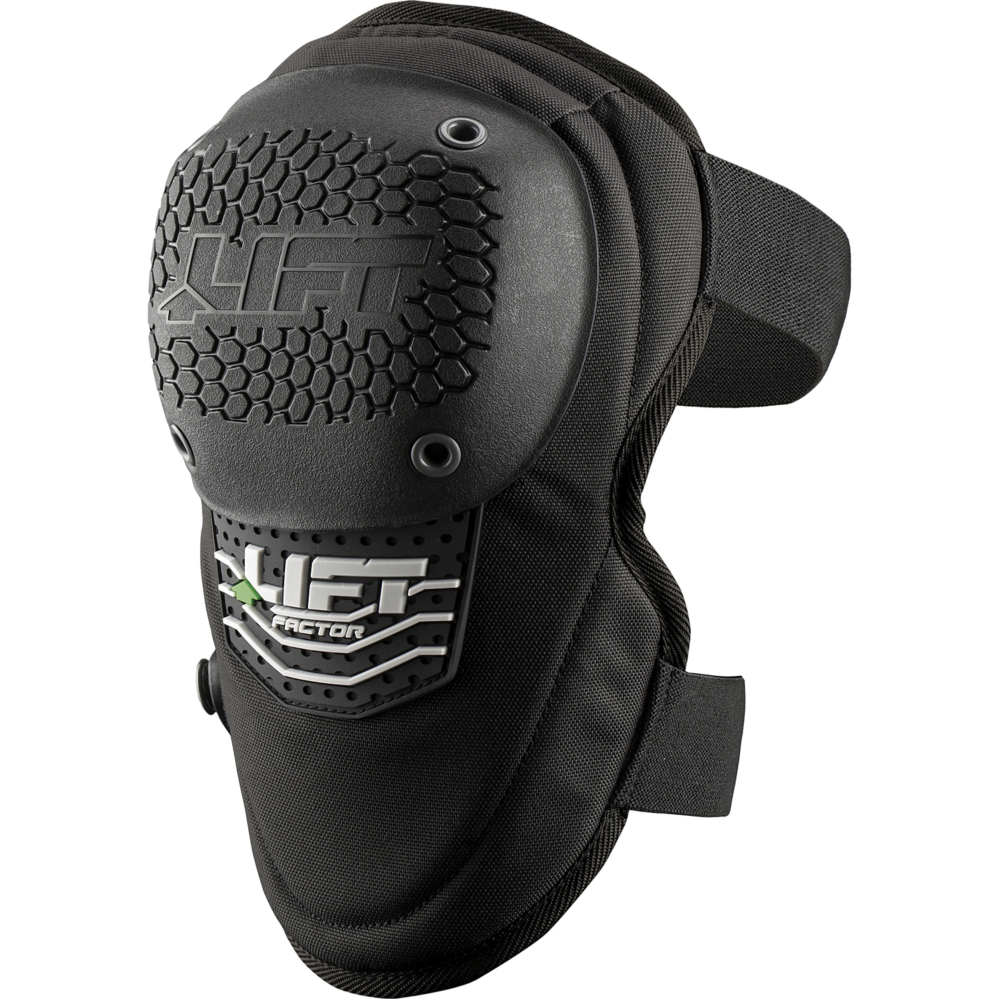 LIFT Safety, FACTOR Knee Guard, Included (qty.) 2, Color Black, Model KFR-0K