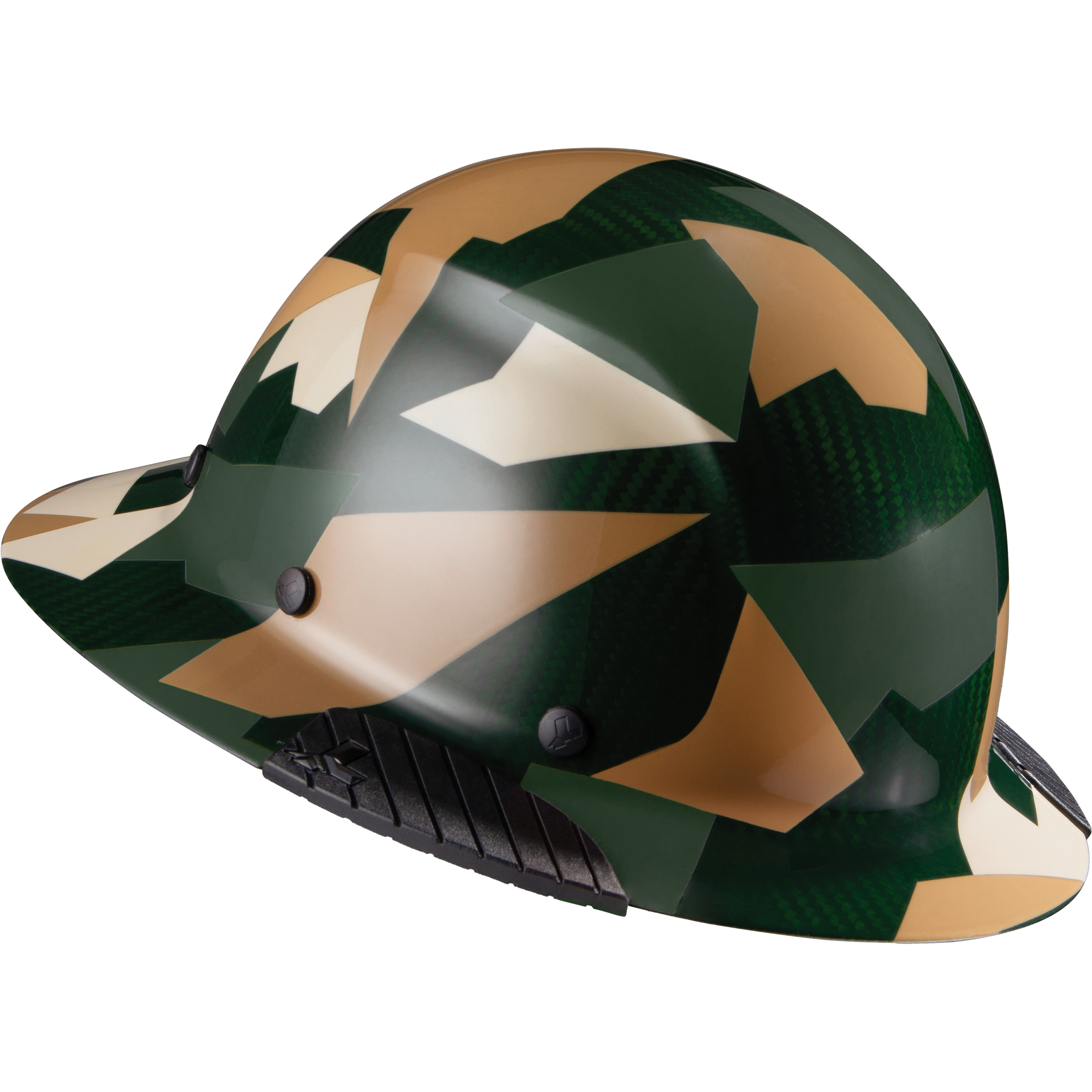 LIFT Safety, DAX Carbon Fiber Hard Hat (Jungle Camo Gloss), Hard Hat Style Full Brim, Hat Size Adjustable, Color Other, Model HDC-20CJ