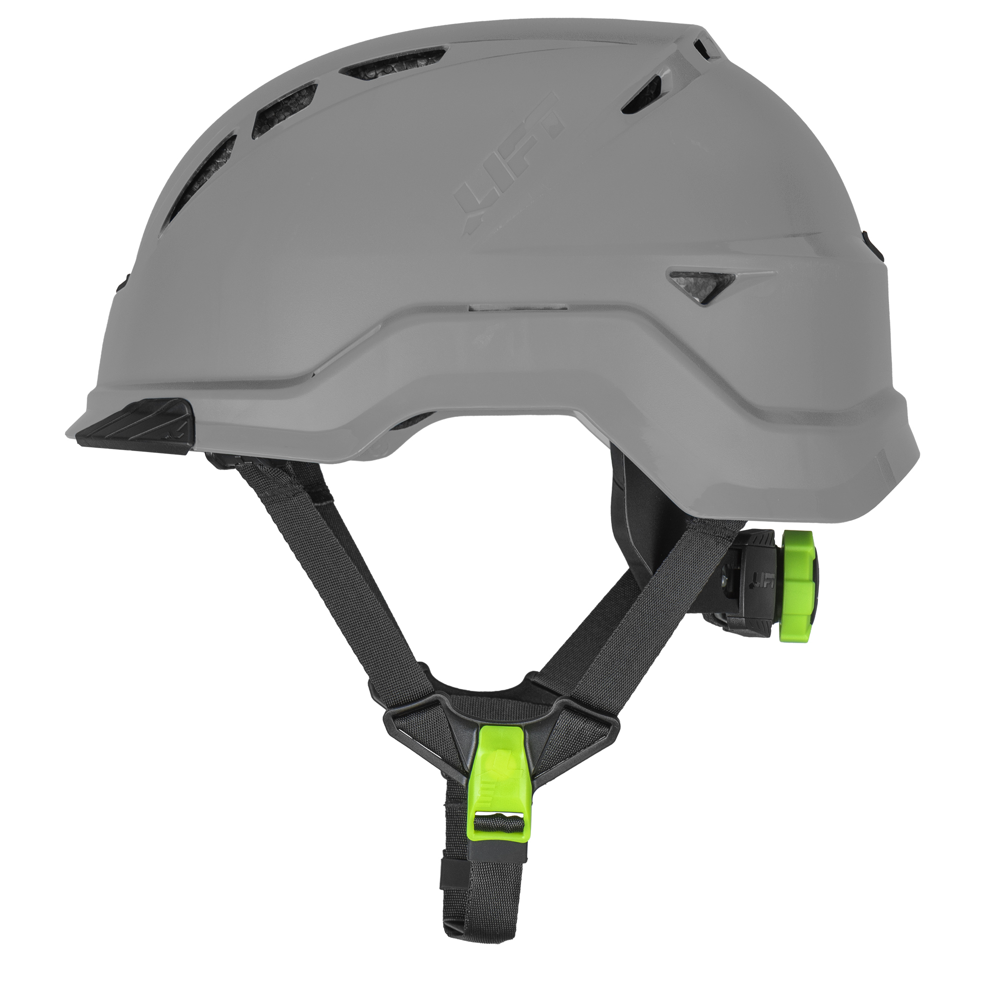 LIFT Safety, RADIX TYPE 2 VENTED (Grey), Hard Hat Style Helmet, Hat Size Adjustable, Color Gray, Model HRX-22YC2