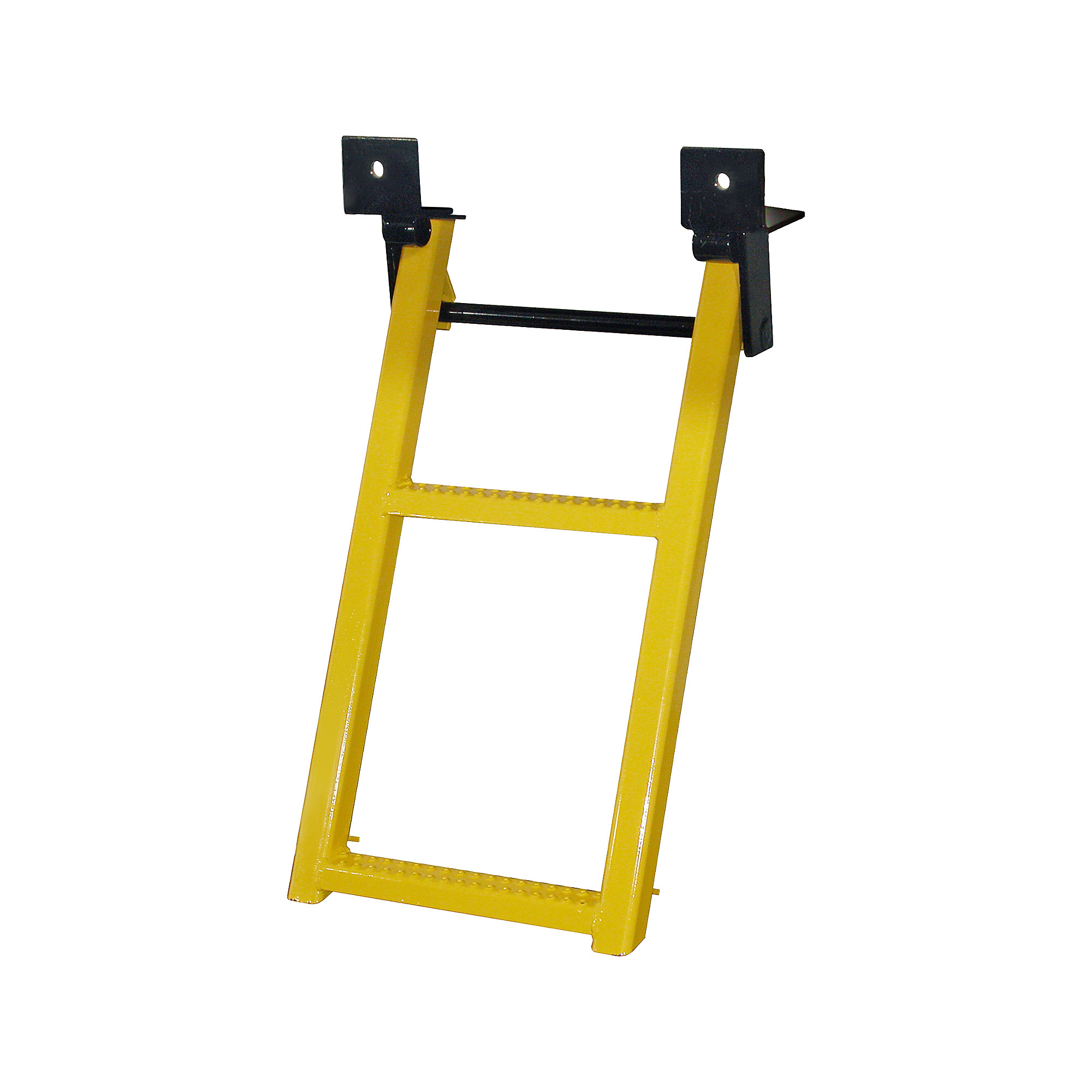 Buyers Products, Yellow Retractable Truck Steps with Nonslip Tread, Step Length 16.75 in, Step Width 3 in, Retractable, Model RS2Y