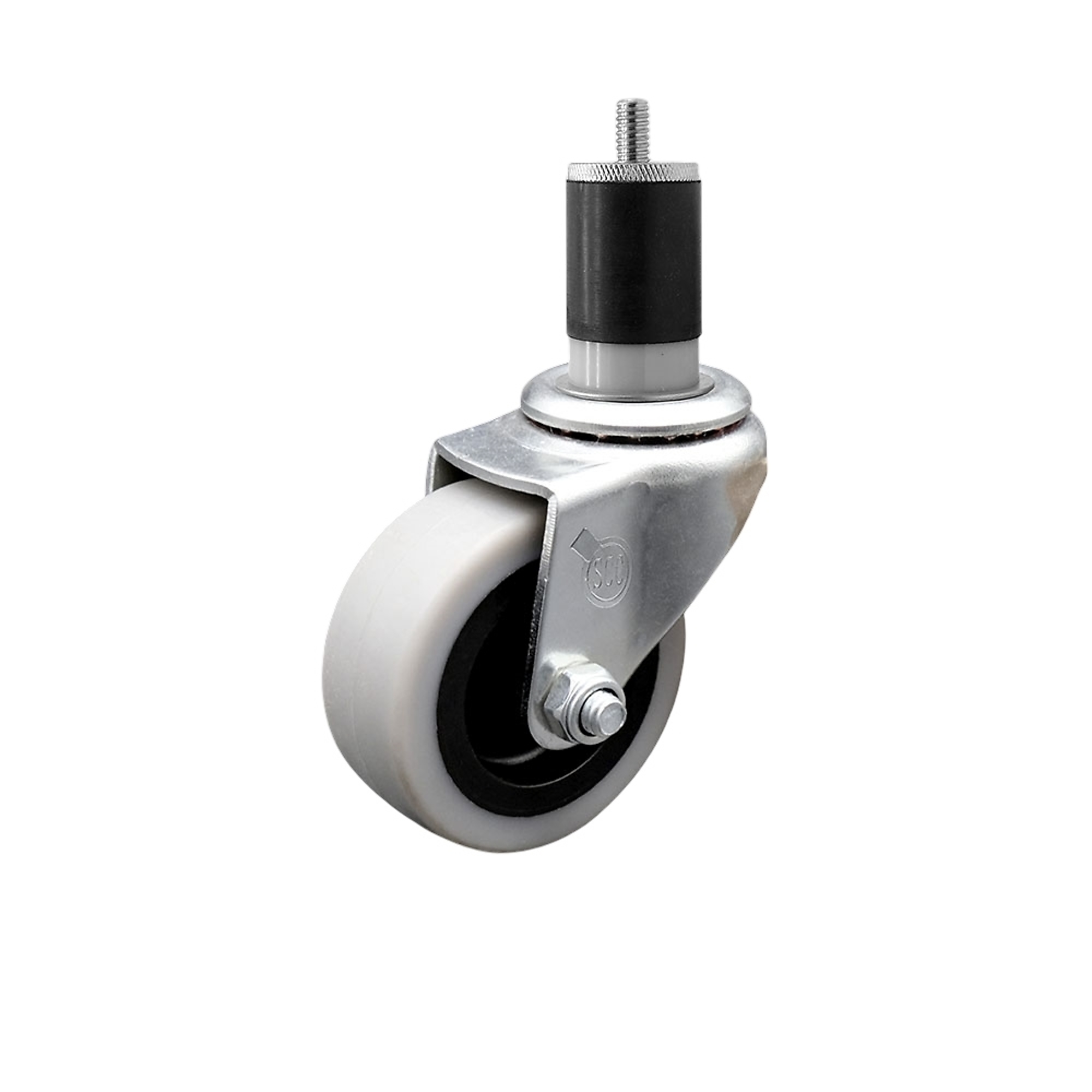 Service Caster, 2Inch Stem Caster, Wheel Diameter 2 in, Caster Type Swivel, Package (qty.) 1, Model SCC-EX05S210-TPRS-178