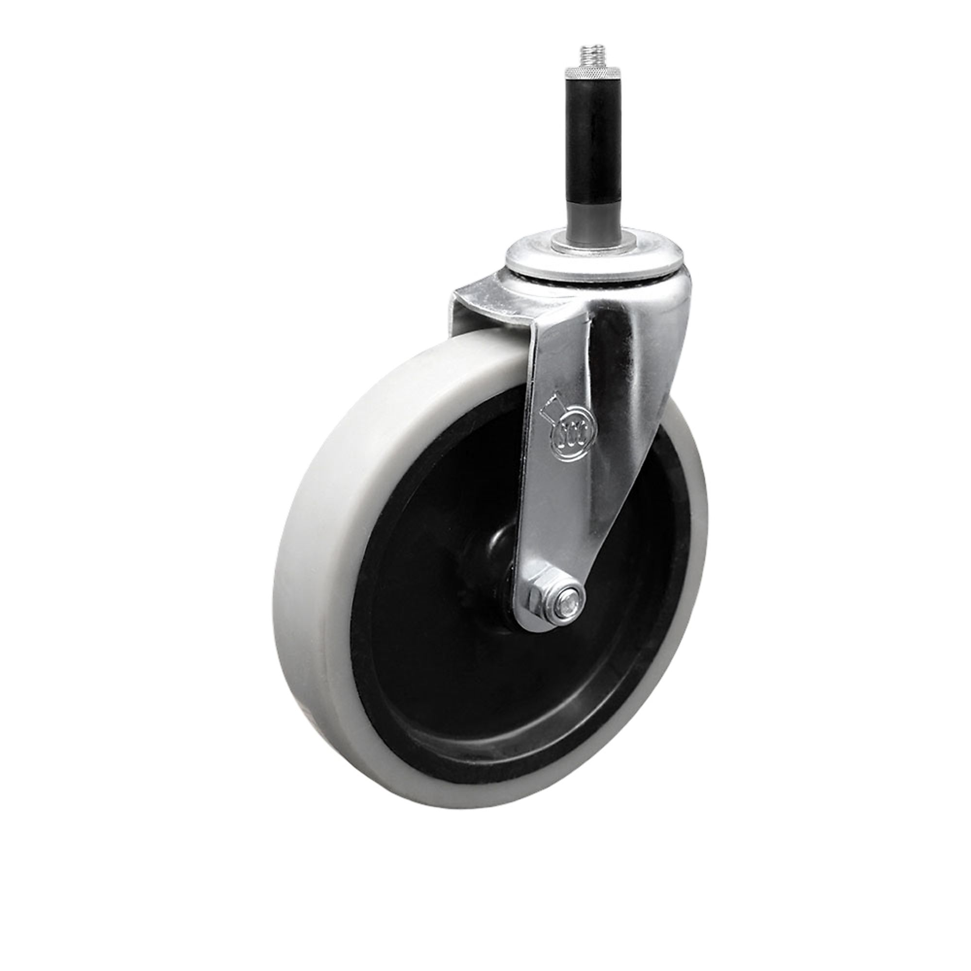 Service Caster, 5Inch Stem Caster, Wheel Diameter 5 in, Caster Type Swivel, Package (qty.) 1, Model SCC-EX05S510-TPRS-78