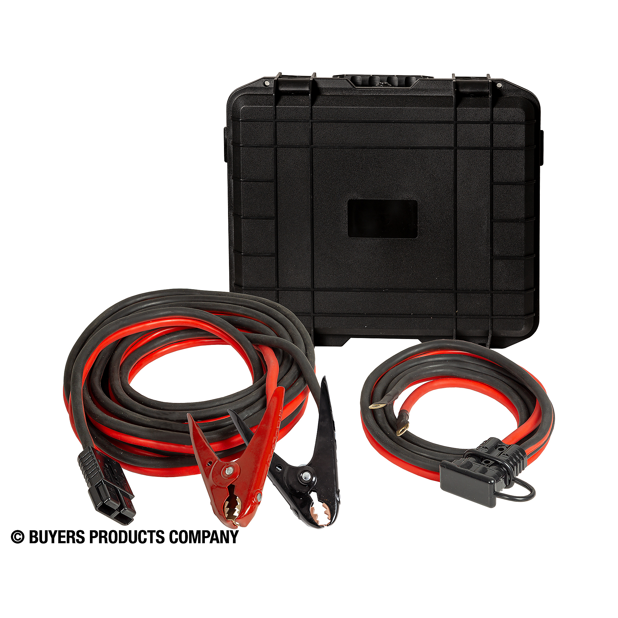 Buyers Products, 32.5ft. Long Booster Cables- 1000 Amp, Cable Gauge 2 Length 32.5 ft, Amps 1000 Model 5601033