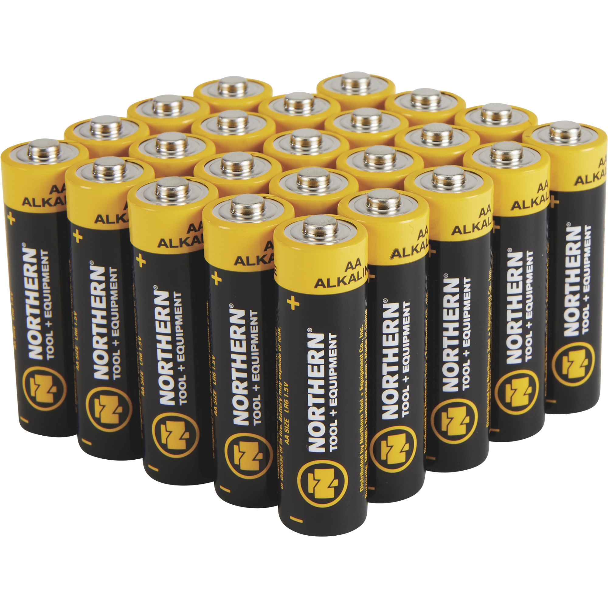 Northern Tool  Equipment AA Alkaline Batteries 24Pk