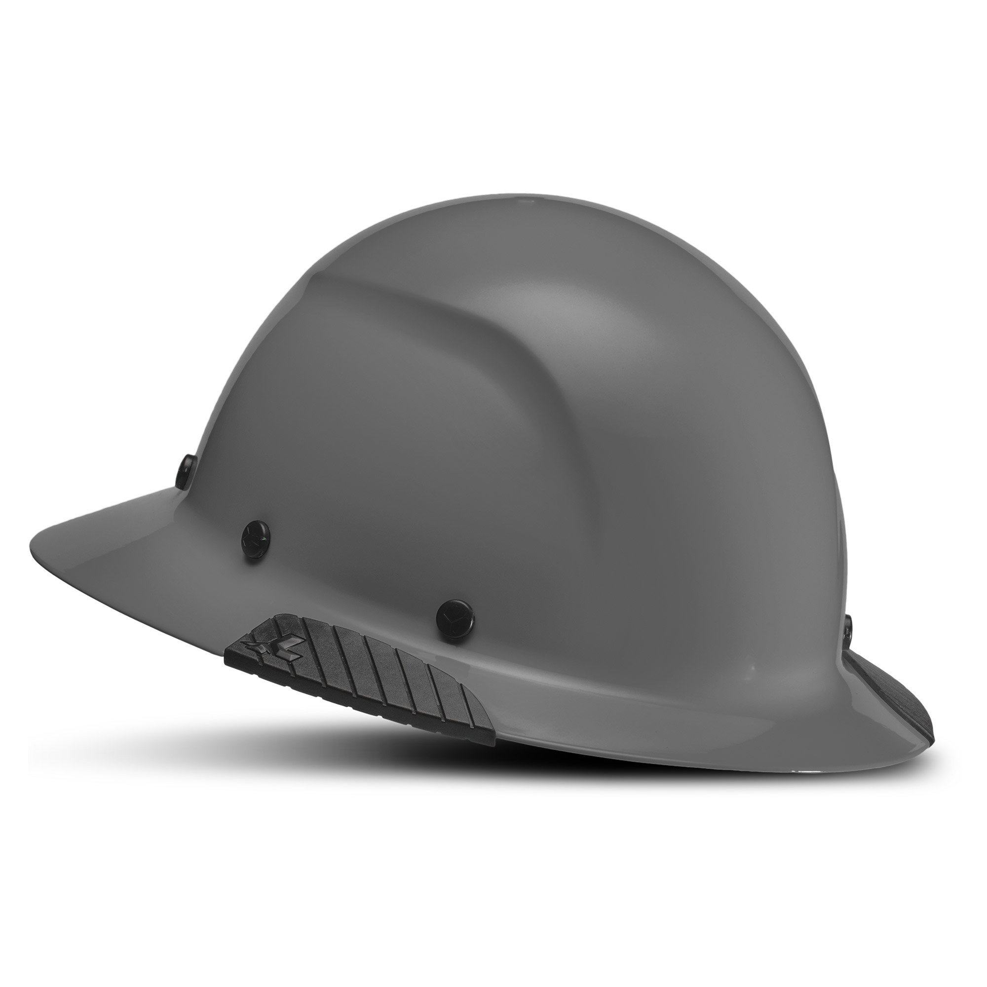 LIFT Safety, DAX Fiber Resin Full Brim (Grey), Hard Hat Style Full Brim, Hat Size Adjustable, Color Gray, Model HDF-21GY