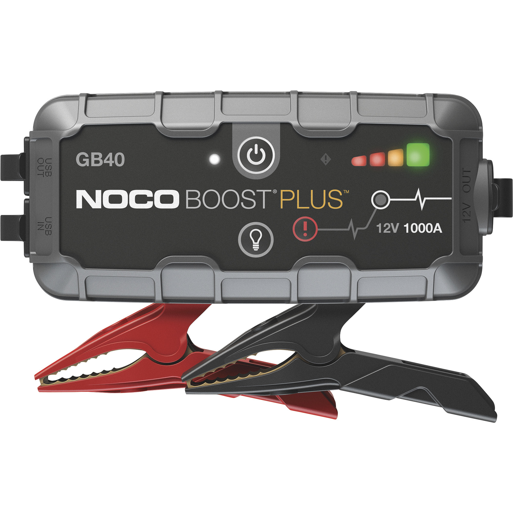 Noco Genius BoostPlus Compact Lithium-Ion Jump Starter â 1000 Amps, Model GB40