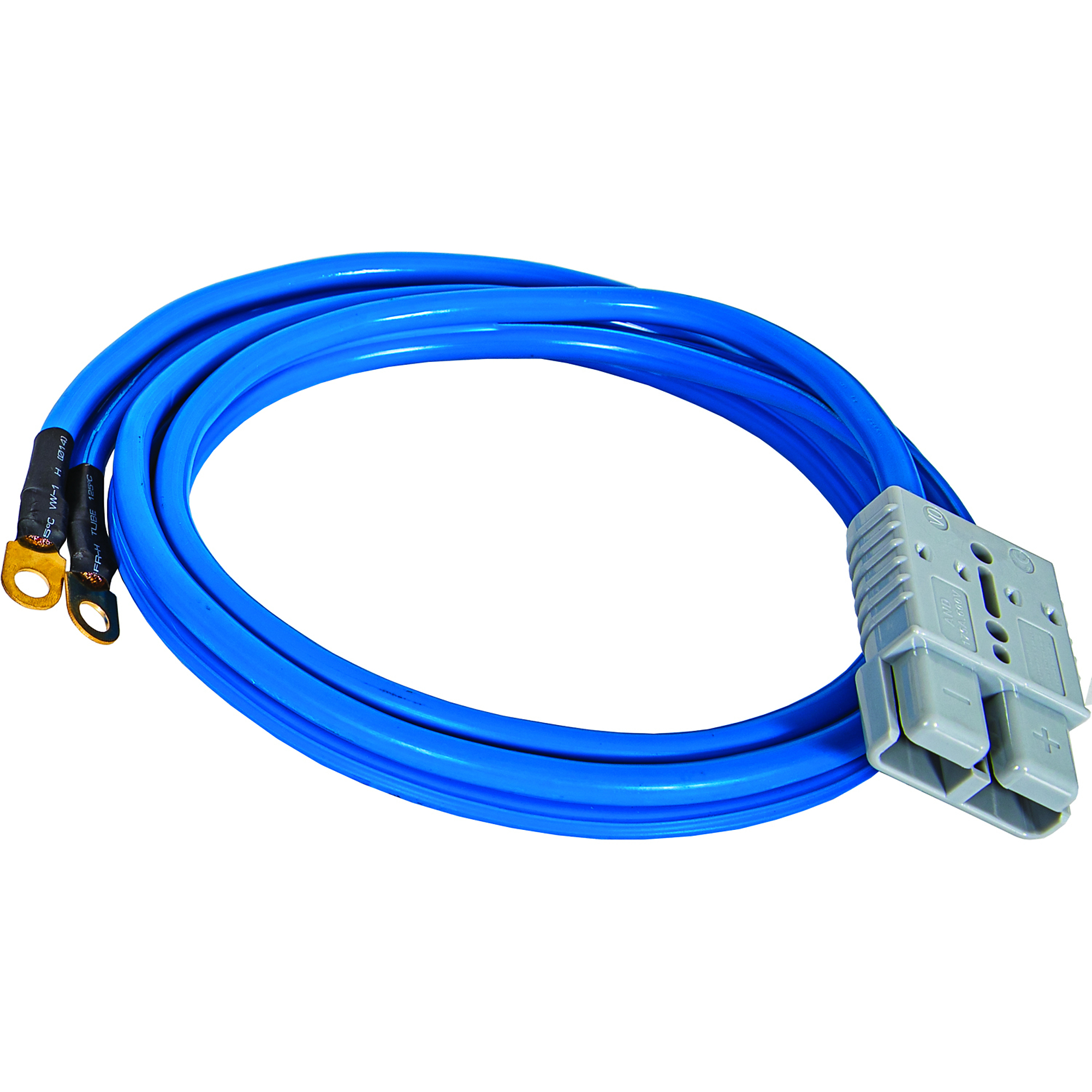 Buyers Products, 6ft. Long Battery Side Booster Cables, Cable Gauge 4 Length 6 ft, Amps 600 Model 5601020