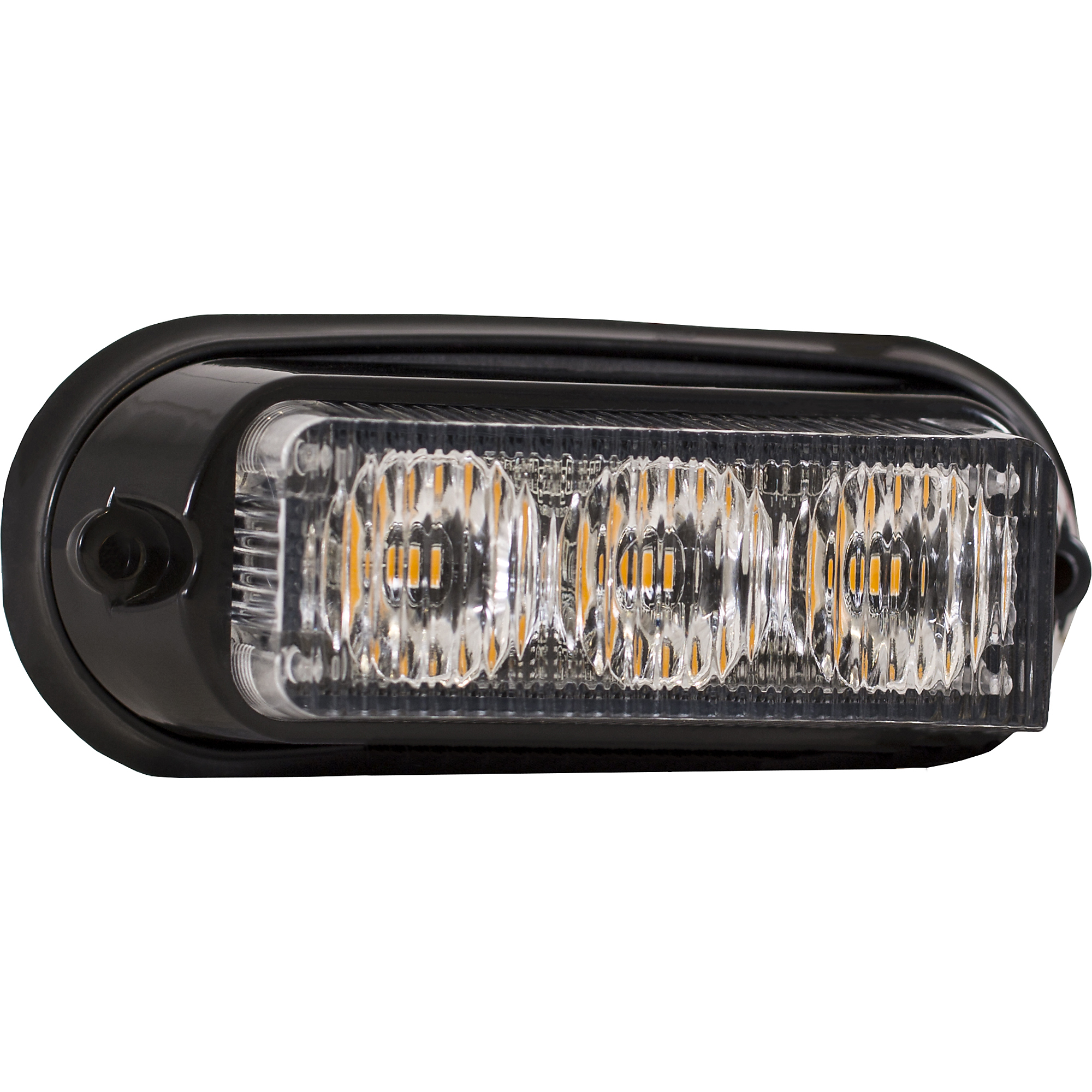 Buyers Products, 4Inch Amber LED Strobe Light, Light Type LED, Lens Color Amber, Included (qty.) 1 Model 8891120