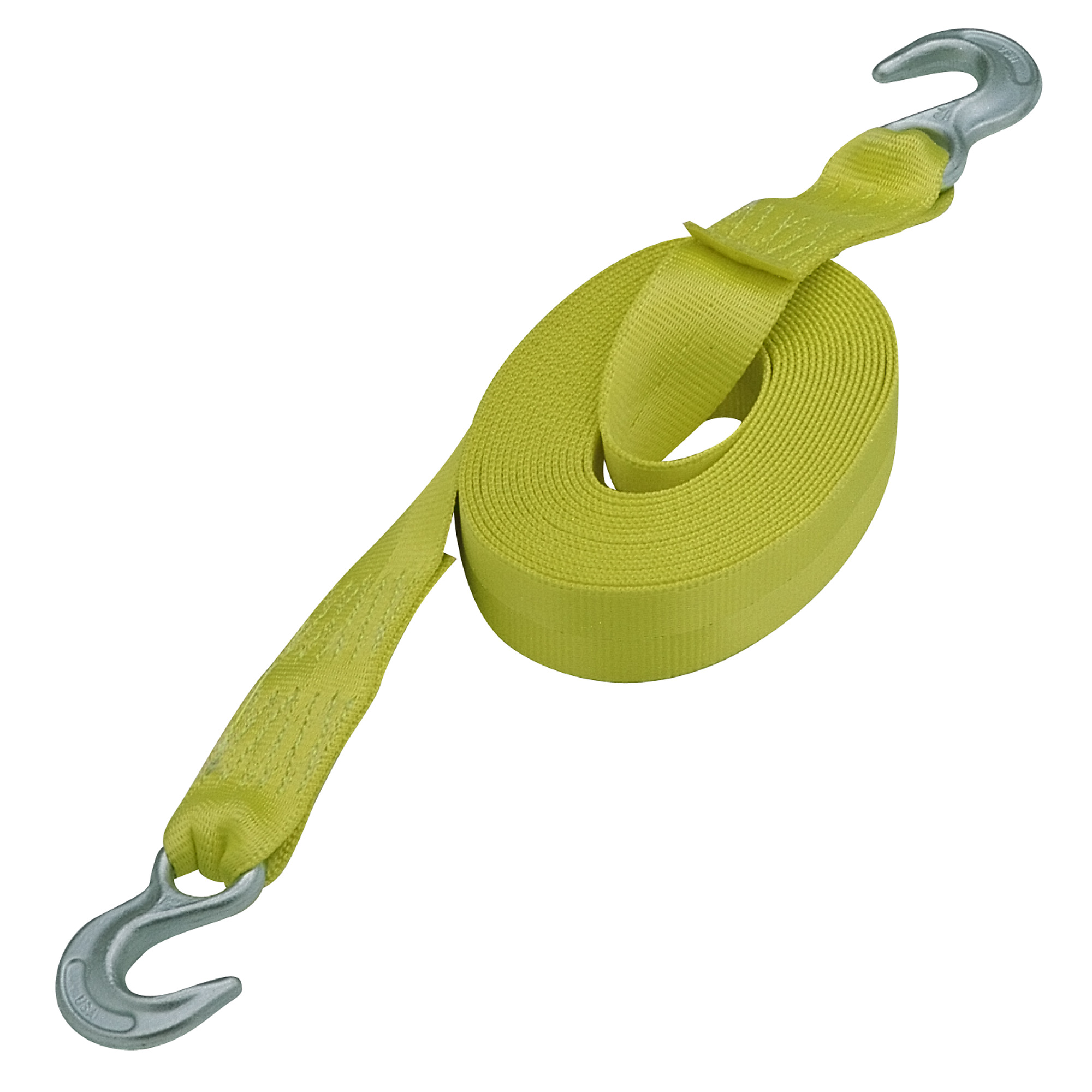 American Power Pull, 25ft. Tow Strap, Working Load 10000 lb, Length 300 in, Material Polyester, Model 16100